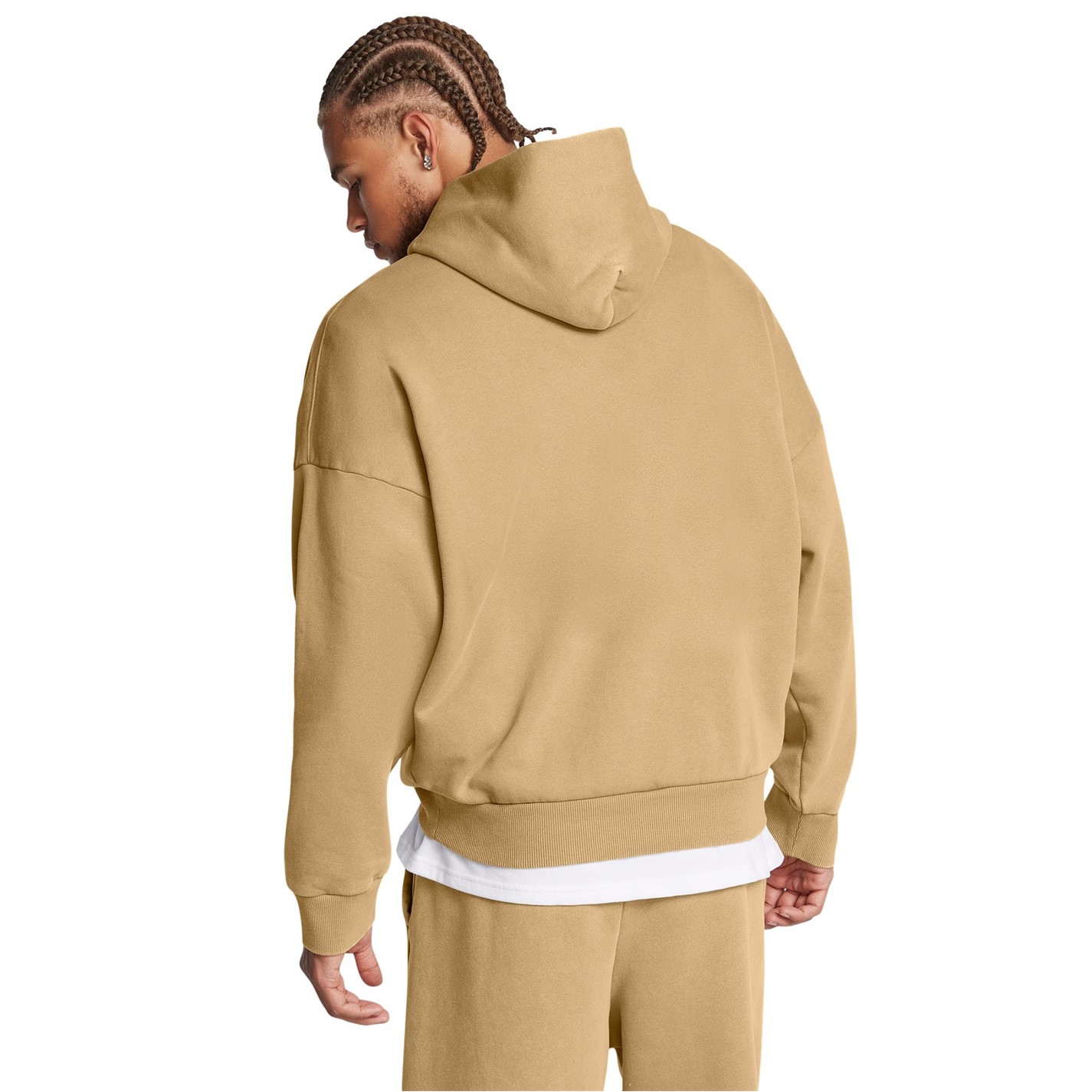 Mikina Under Armour Brown 5944571 Men's Icon Hoodie - 4
