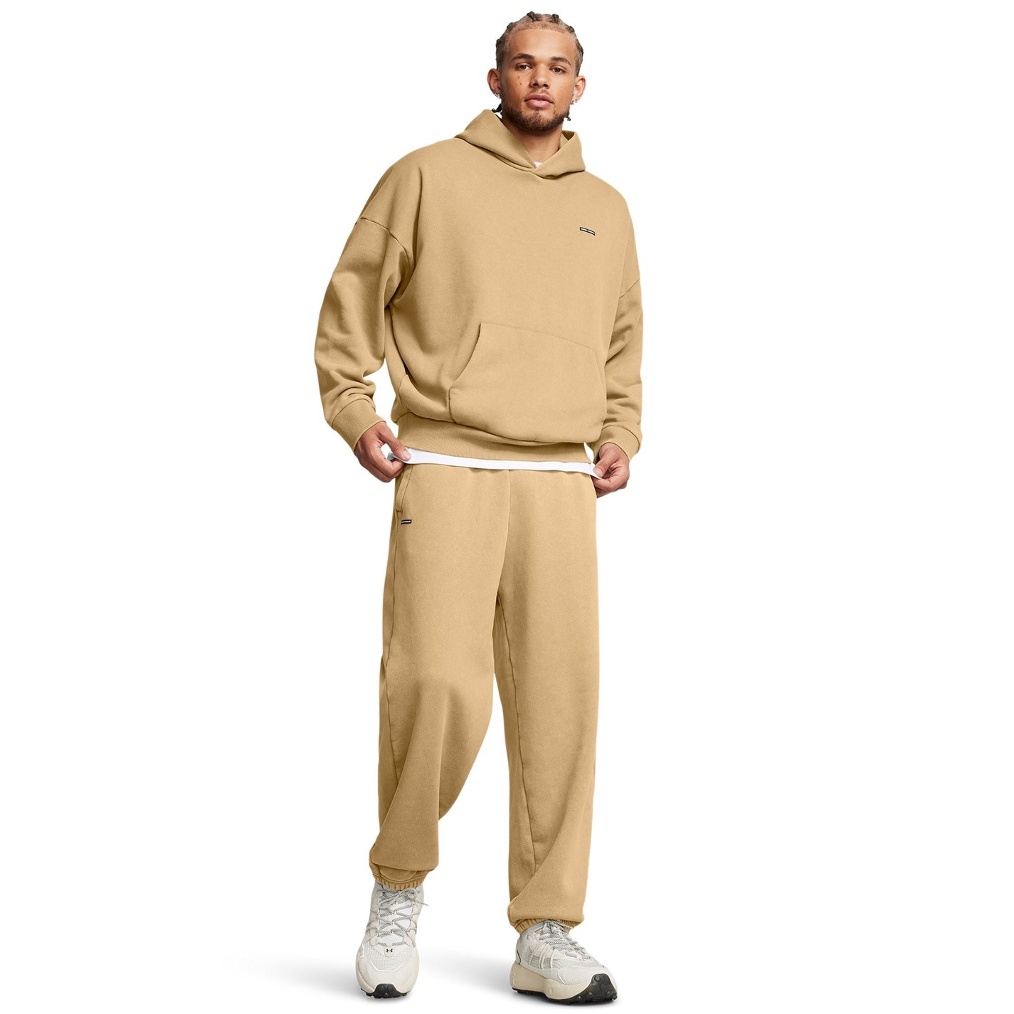 Mikina Under Armour Brown 5944571 Men's Icon Hoodie - 6