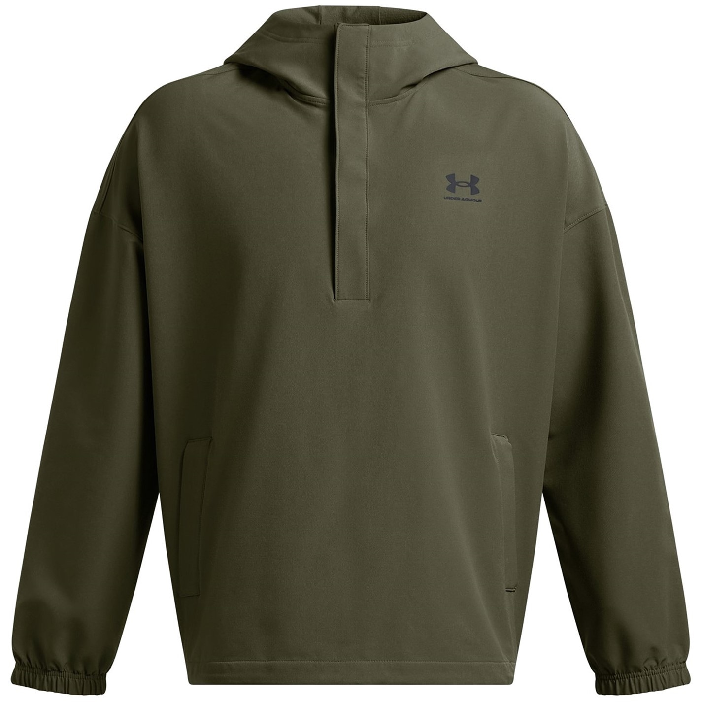 Mikina Under Armour Green 2227183 Men's Vibe Stormshell Hoodie - 1