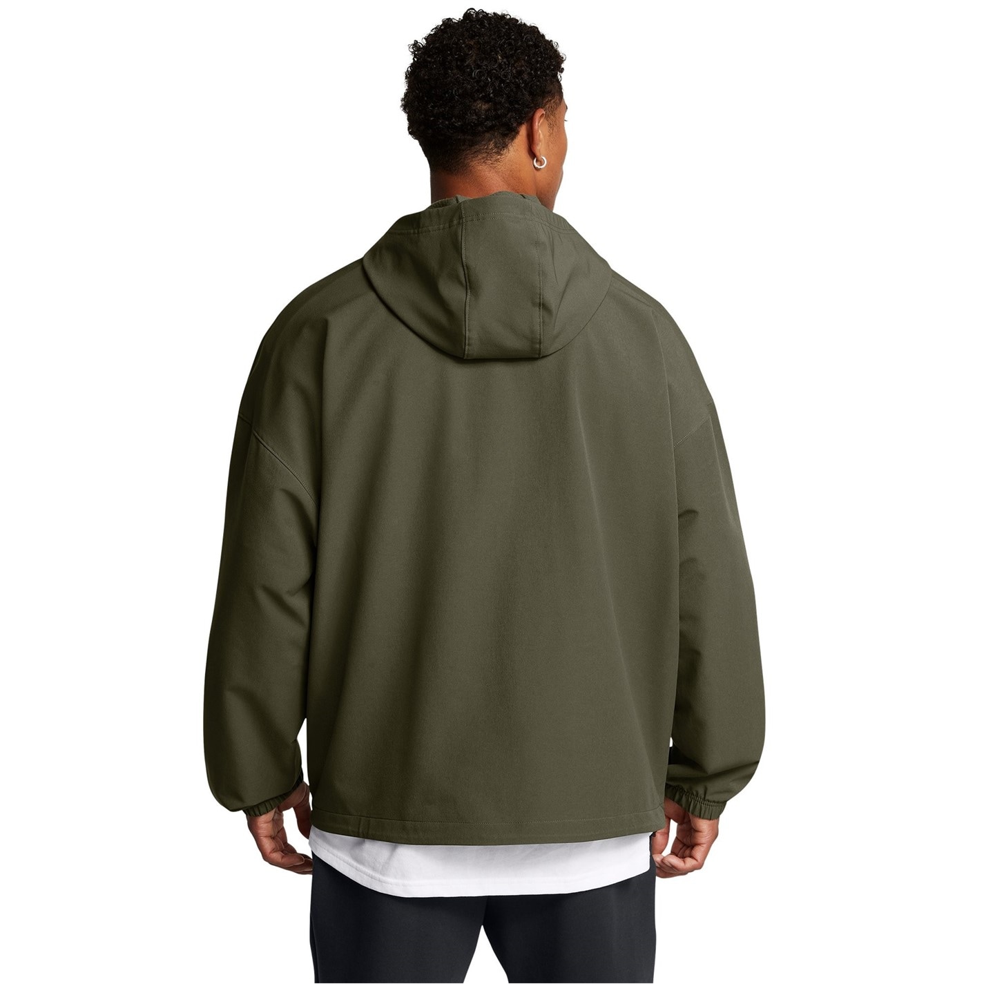 Mikina Under Armour Green 2227183 Men's Vibe Stormshell Hoodie - 4