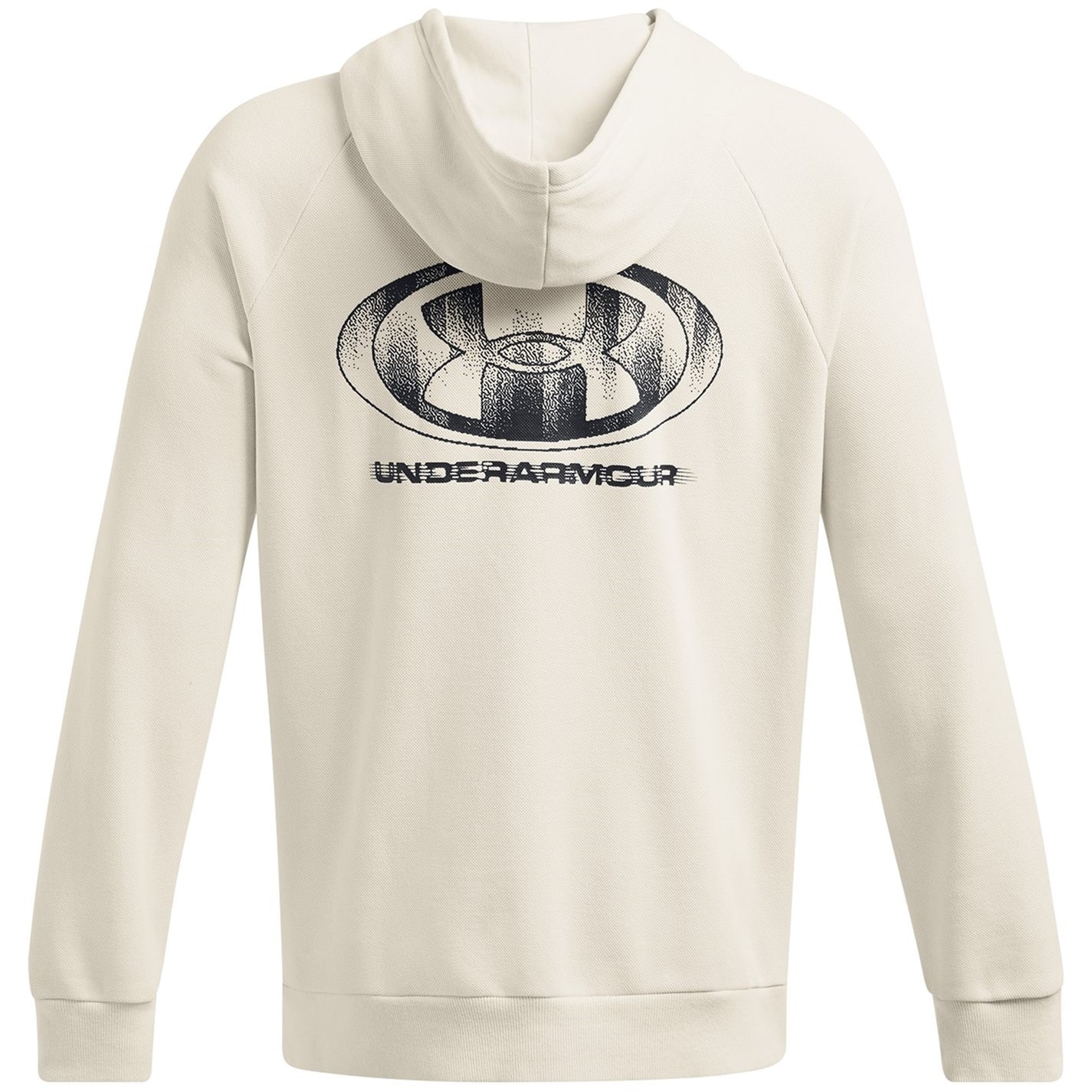 Mikina Under Armour White 904991 Men's Rival Fleece Hoodie - 2