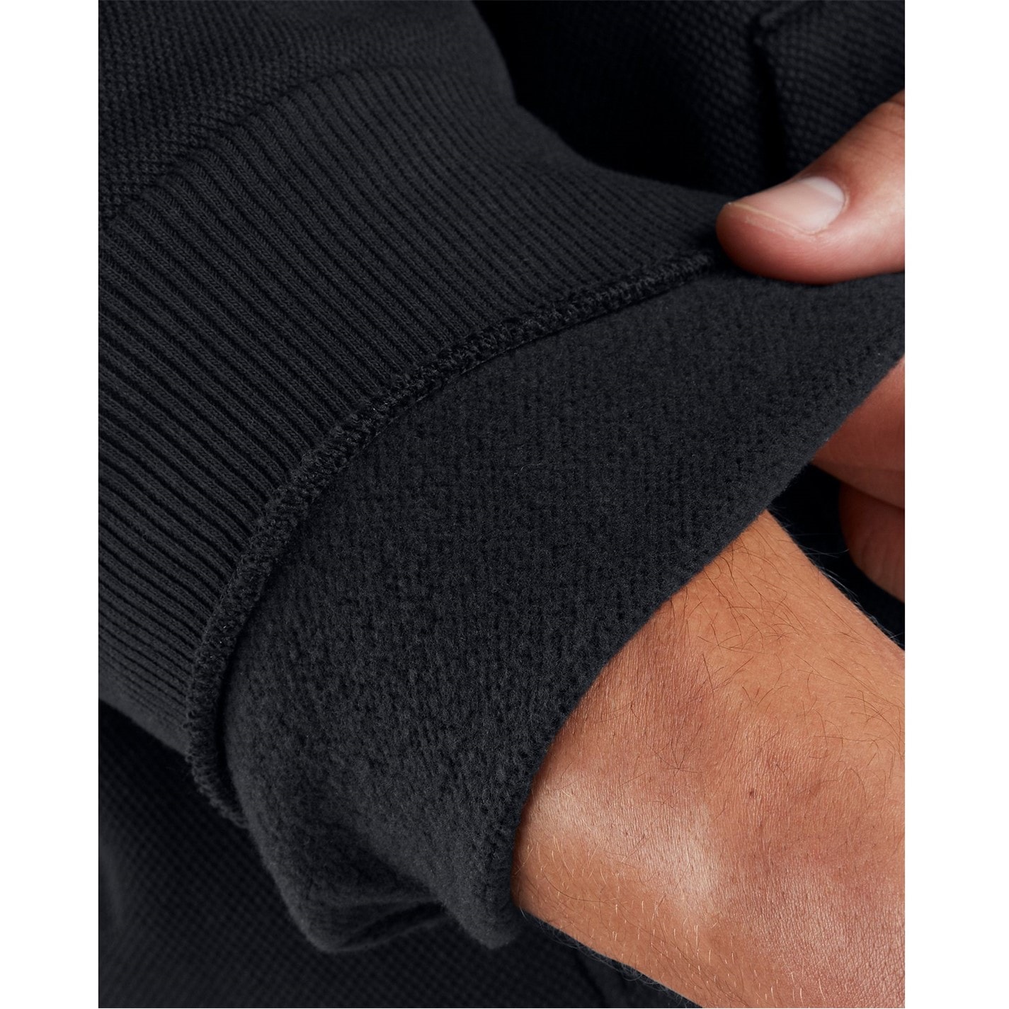 Mikina Under Armour Black 332500 Men's Rival Fleece Hoodie - 5