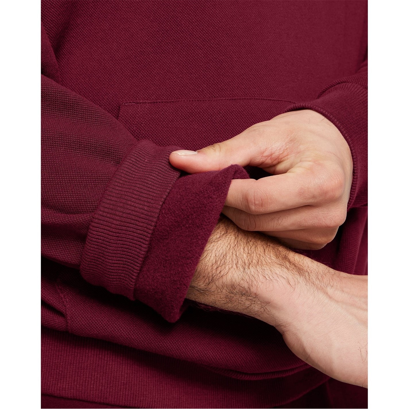 Mikina Under Armour Red 9130390 Men's Rival Fleece Hoodie - 5