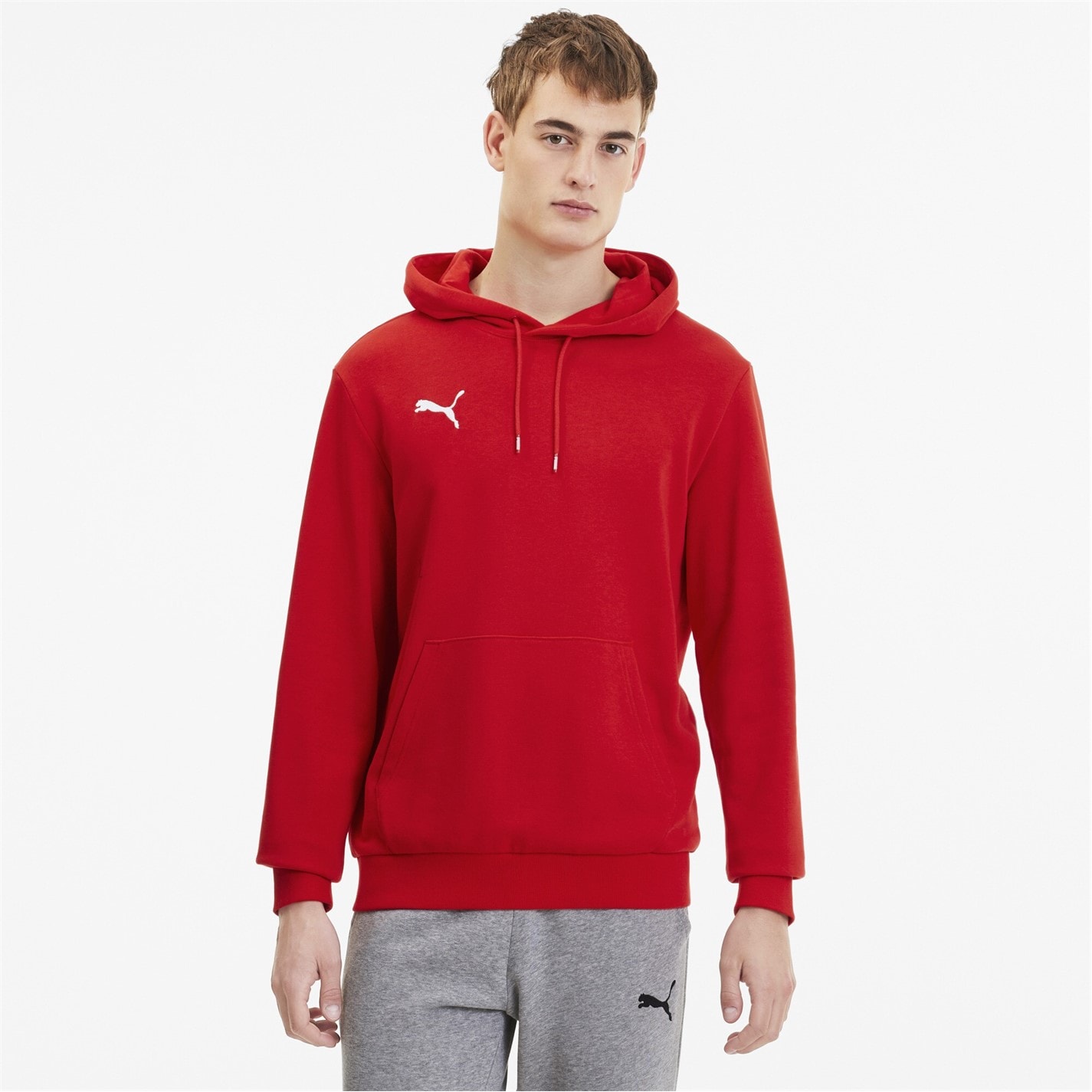 Mikina Puma Puma Red 7032623 Men's Teamgoal 23 Casual Hoodie - 3