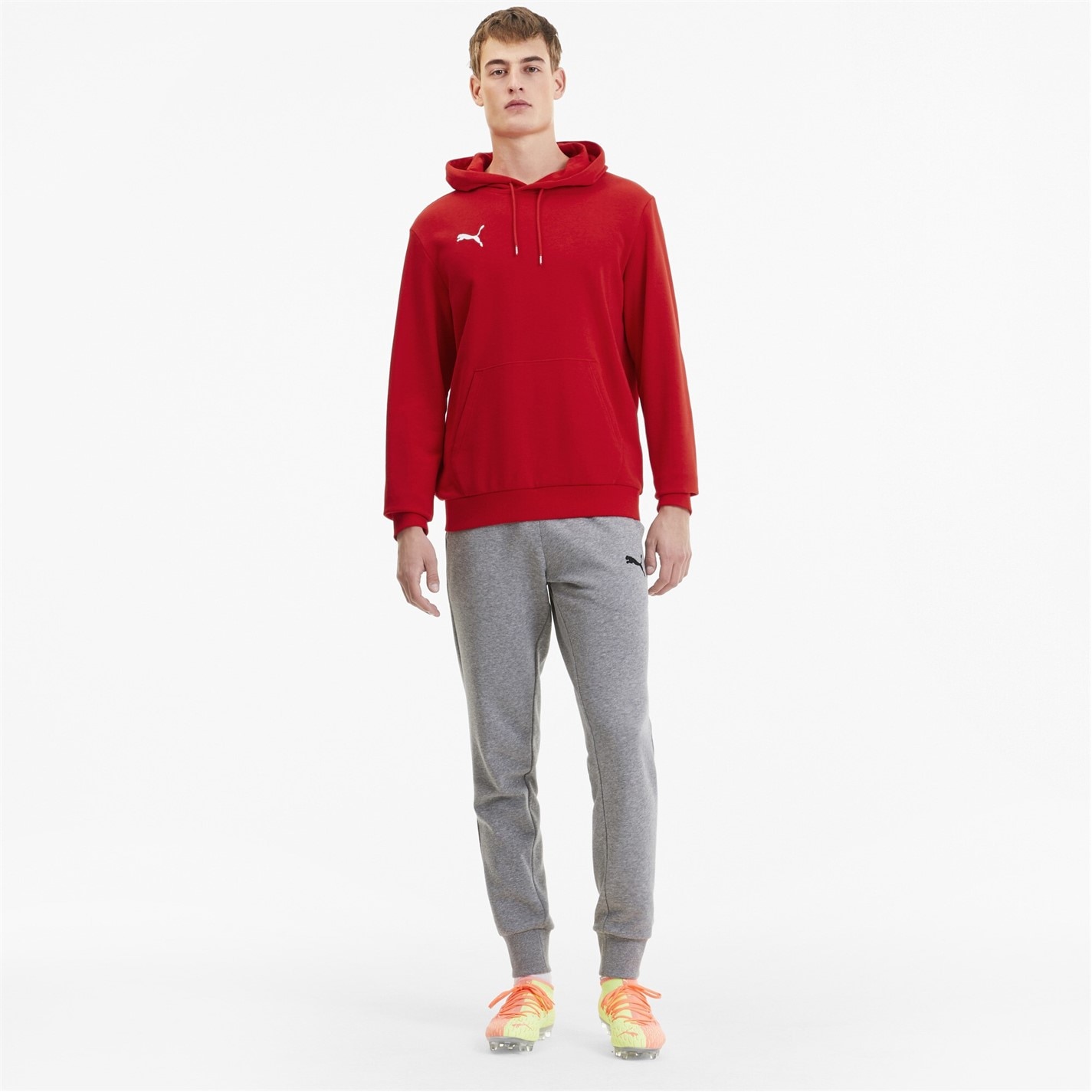 Mikina Puma Puma Red 7032623 Men's Teamgoal 23 Casual Hoodie - 5