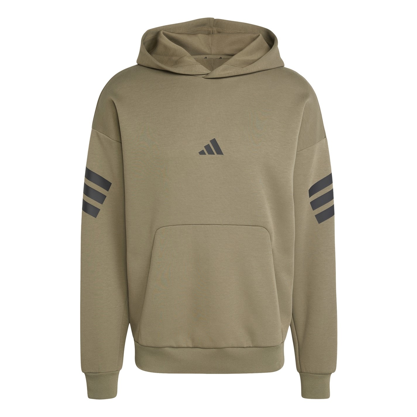 Mikina adidas Olive Strata 3393894 Future Icons 3-Stripes Hoodie Mens - 1