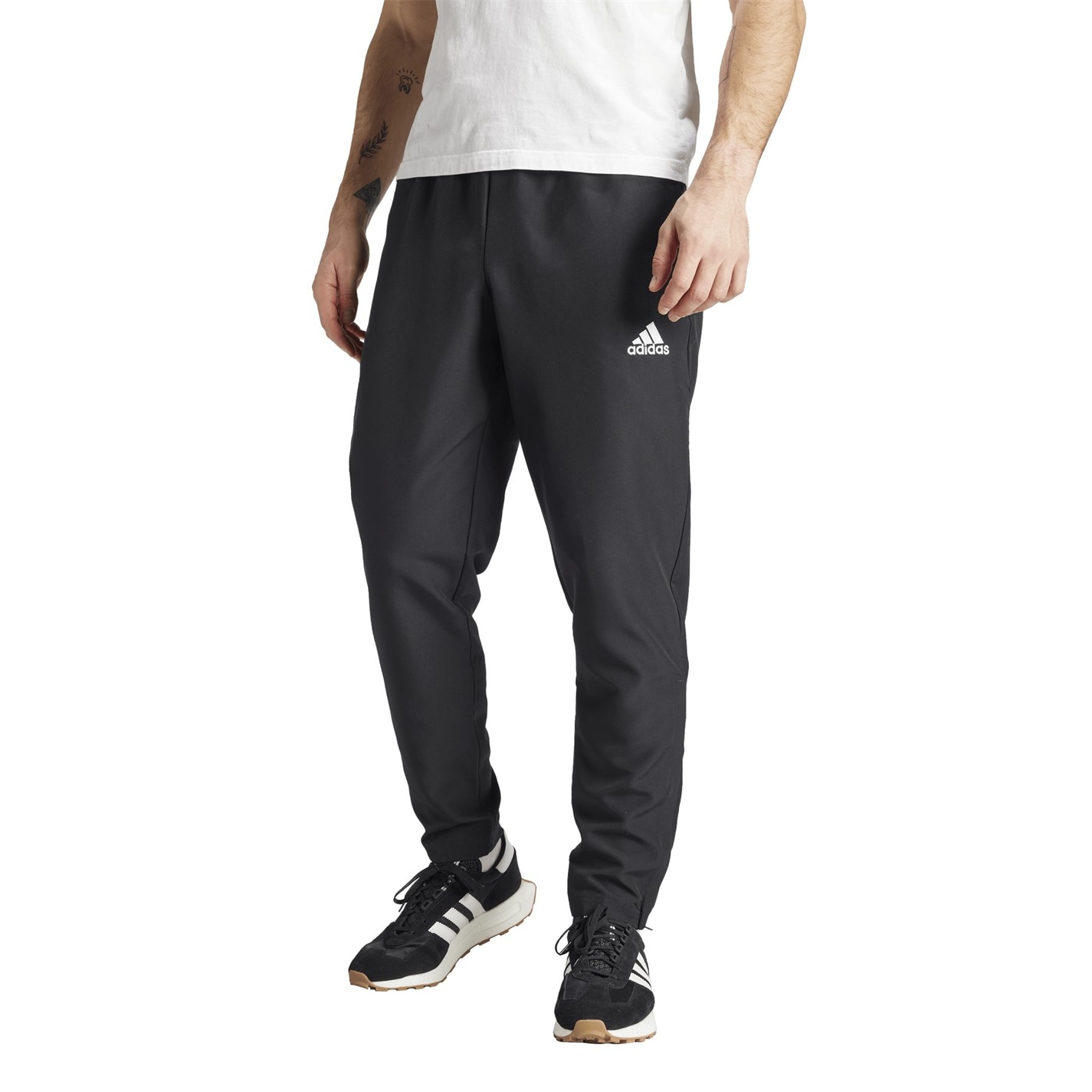 Mikina adidas Black 8034932 Men's Over the Head Hoodie - 2