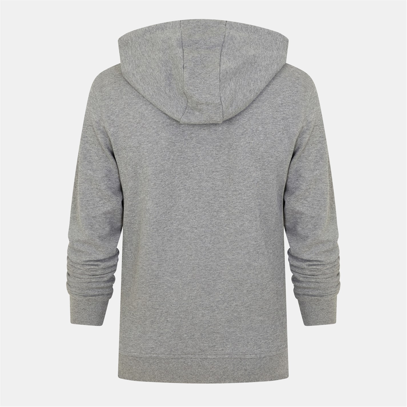 Mikina Lyle and Scott MidGreyMarl 6703983 Zip Through Hoodie Mens - 2