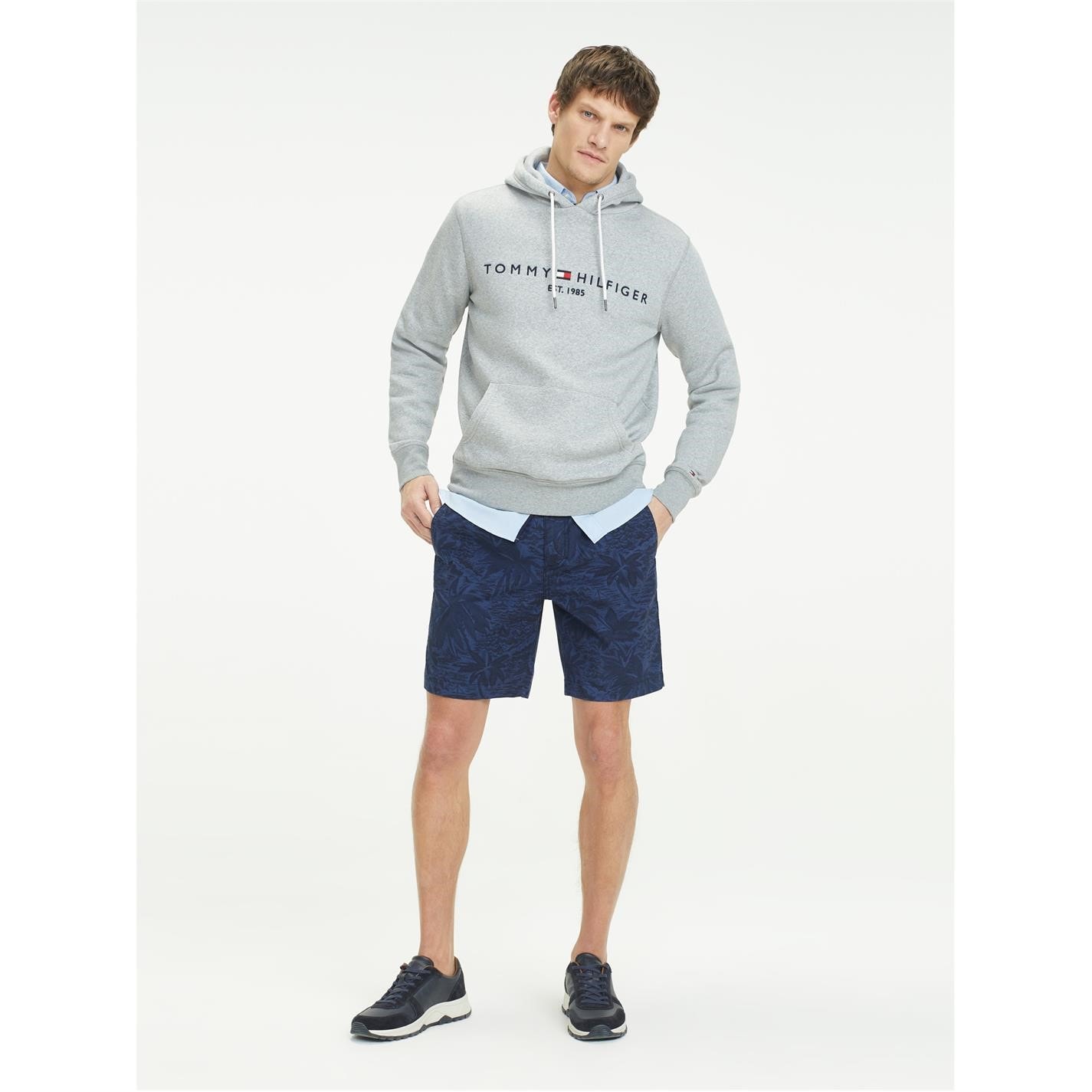Mikina Tommy Hilfiger Cloud 501 6583030 Logo Hoodie - 2