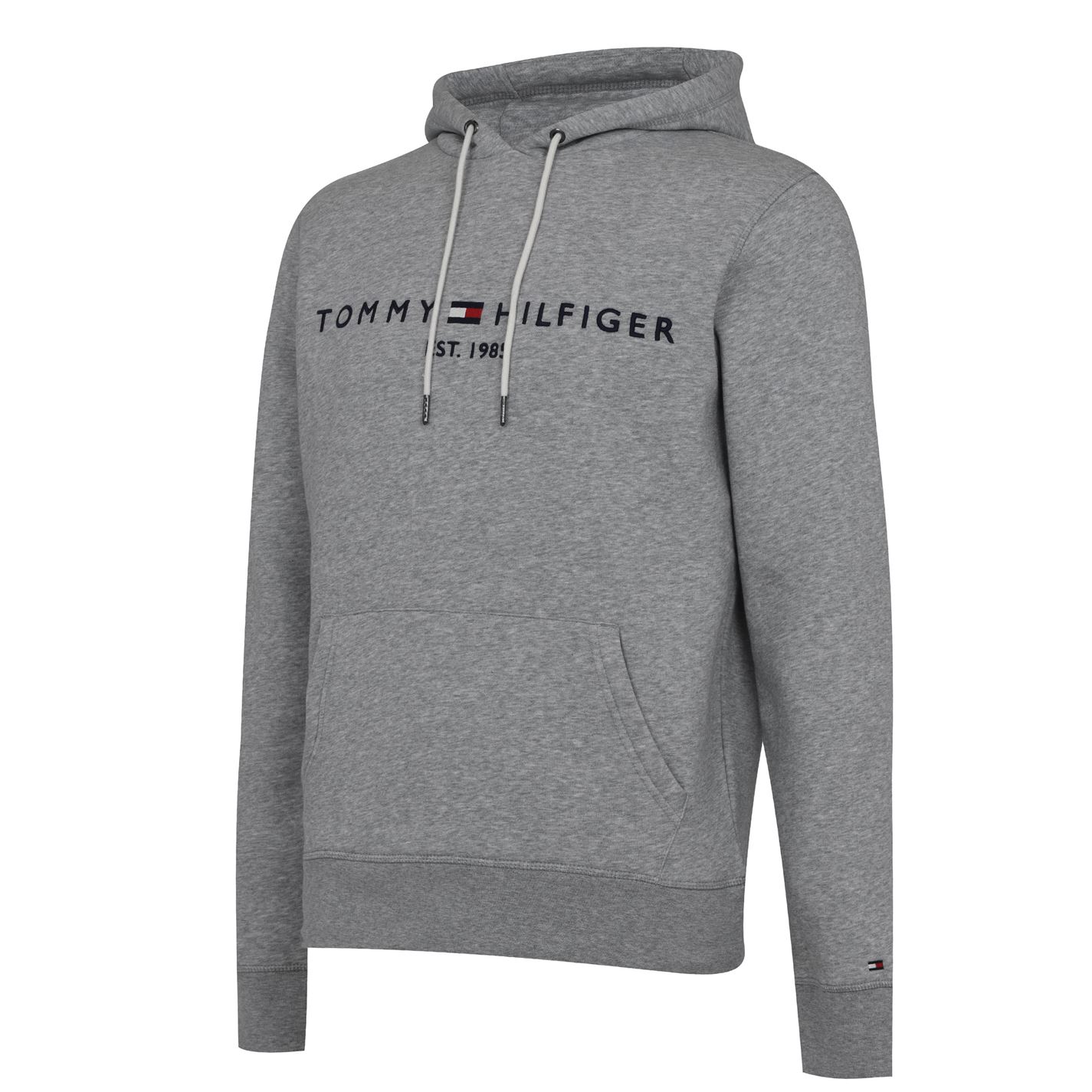 Mikina Tommy Hilfiger Cloud 501 6583030 Logo Hoodie - 8
