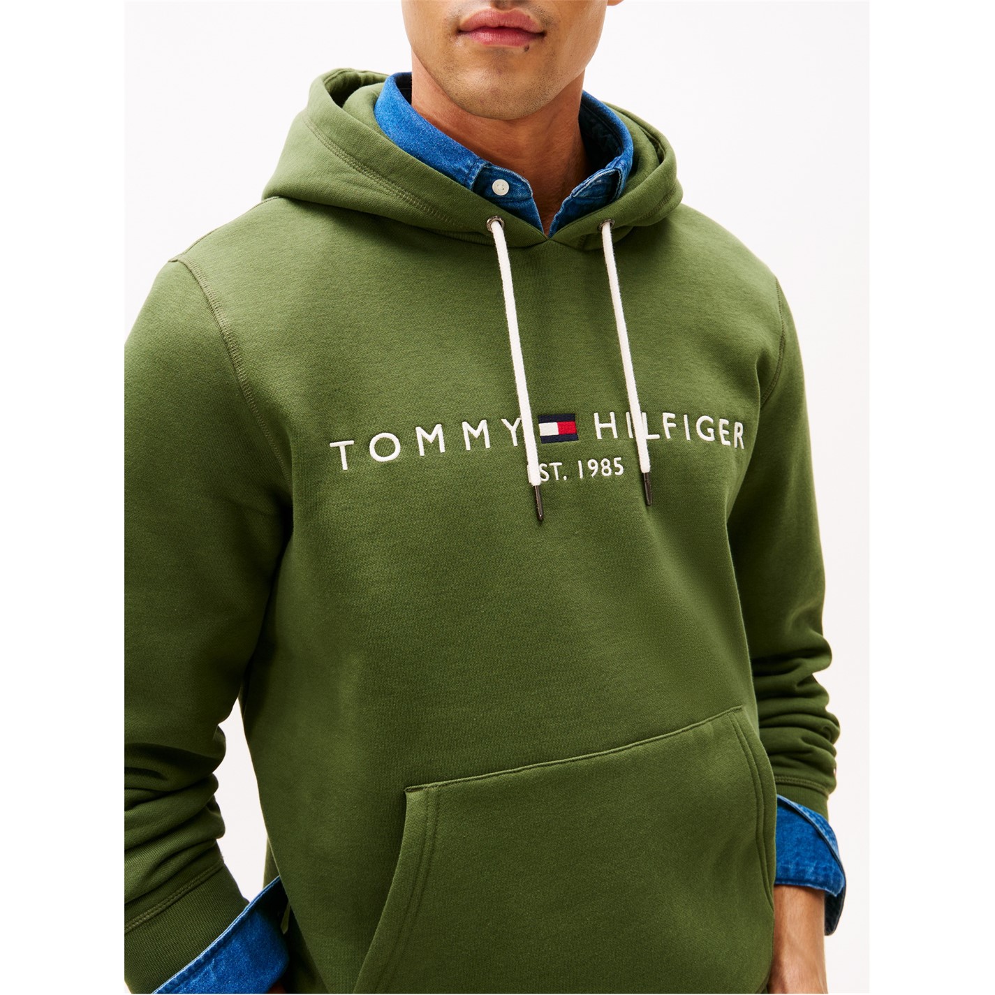Mikina Tommy Hilfiger Mountain Pine 5954403 Logo Hoodie - 3