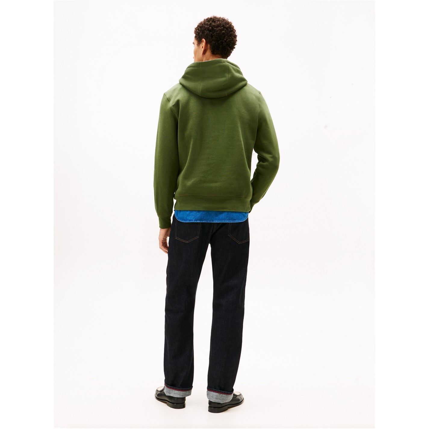 Mikina Tommy Hilfiger Mountain Pine 5954403 Logo Hoodie - 5