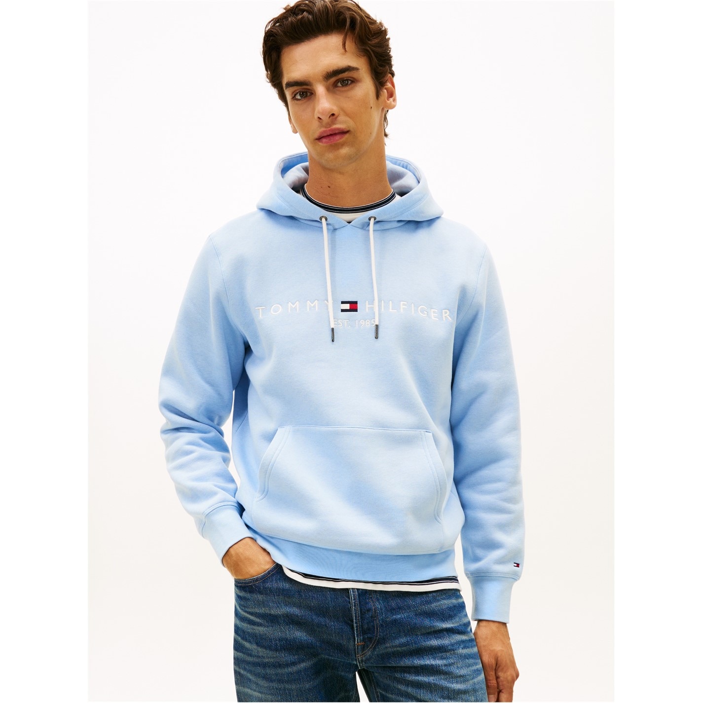 Mikina Tommy Hilfiger Well Water 510276 Logo Hoodie - 2