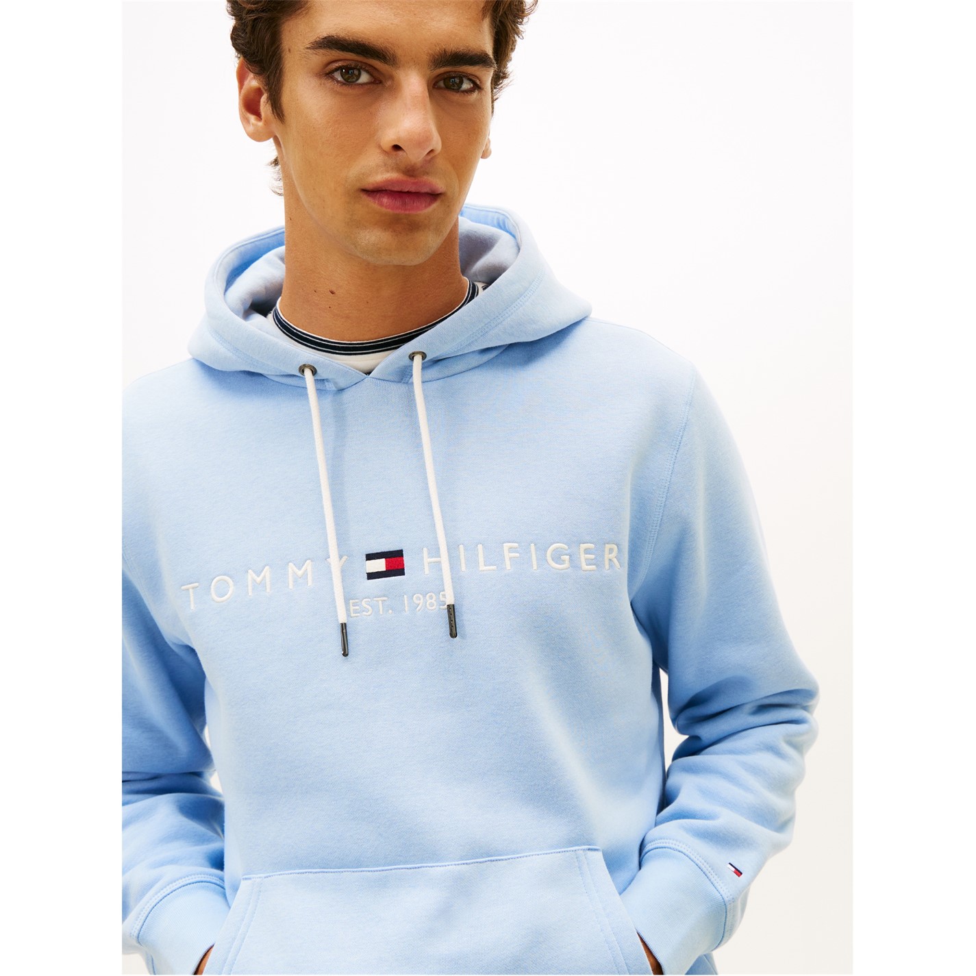 Mikina Tommy Hilfiger Well Water 510276 Logo Hoodie - 3