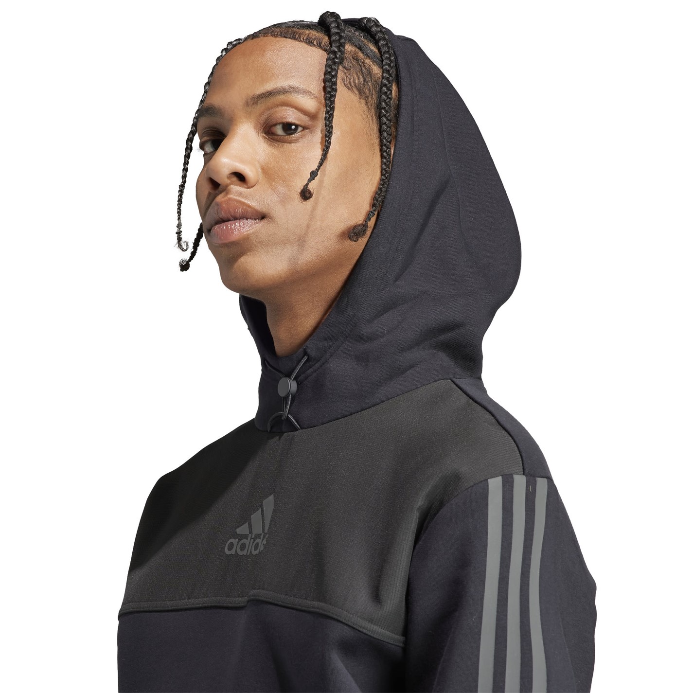 Mikina adidas Black 3562662 Utility Hoodie Mens - 5