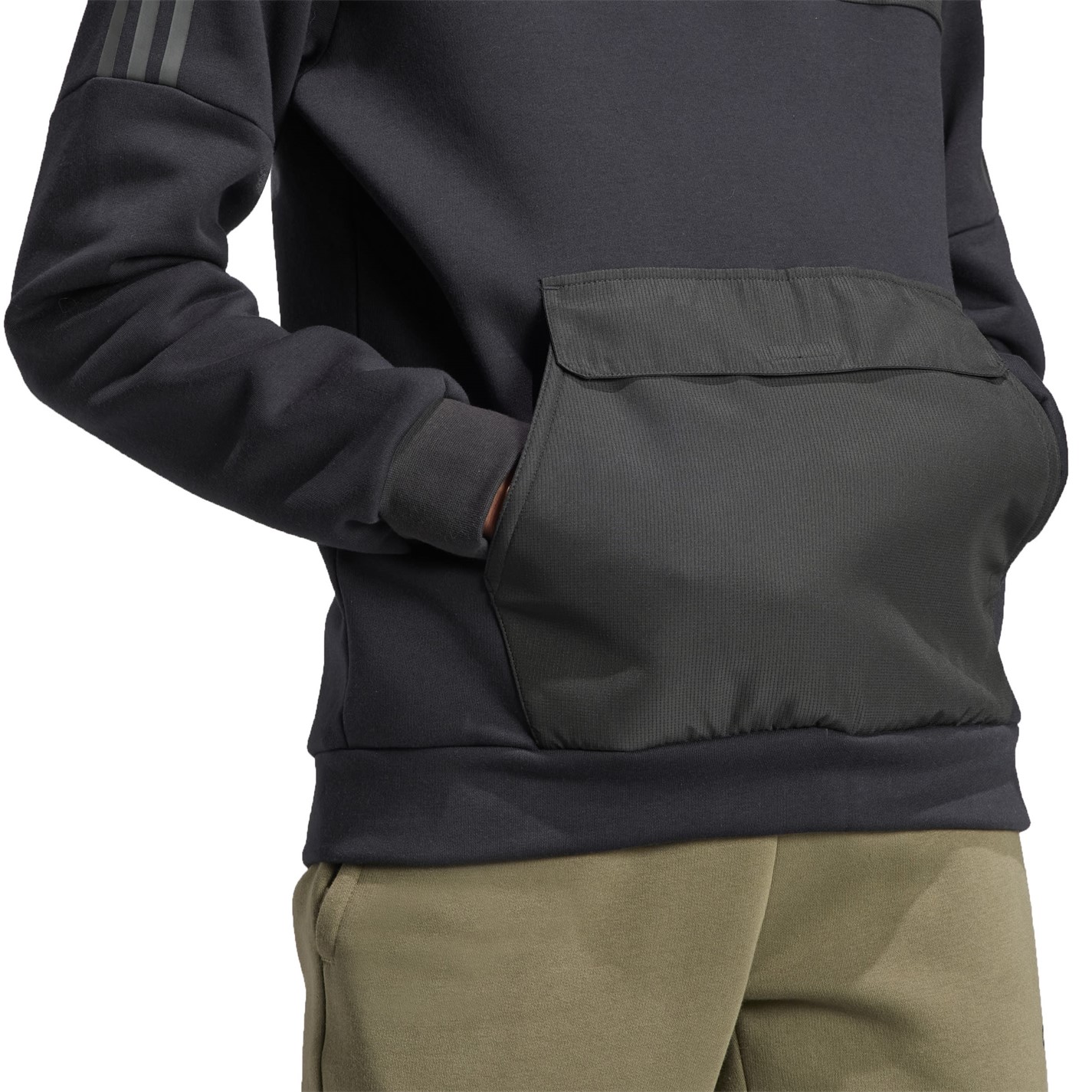 Mikina adidas Black 3562662 Utility Hoodie Mens - 6