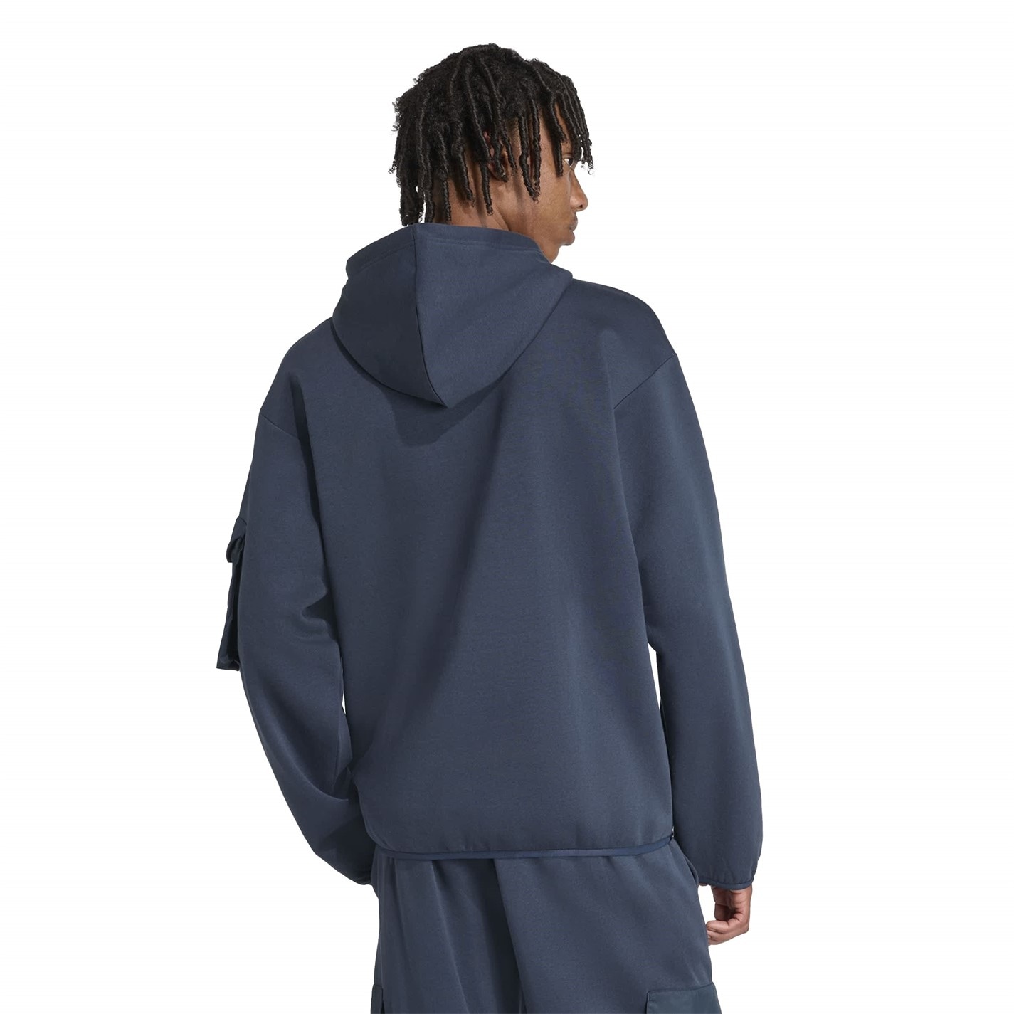 Mikina adidas Navy 6951476 Utility Hoodie Mens - 3