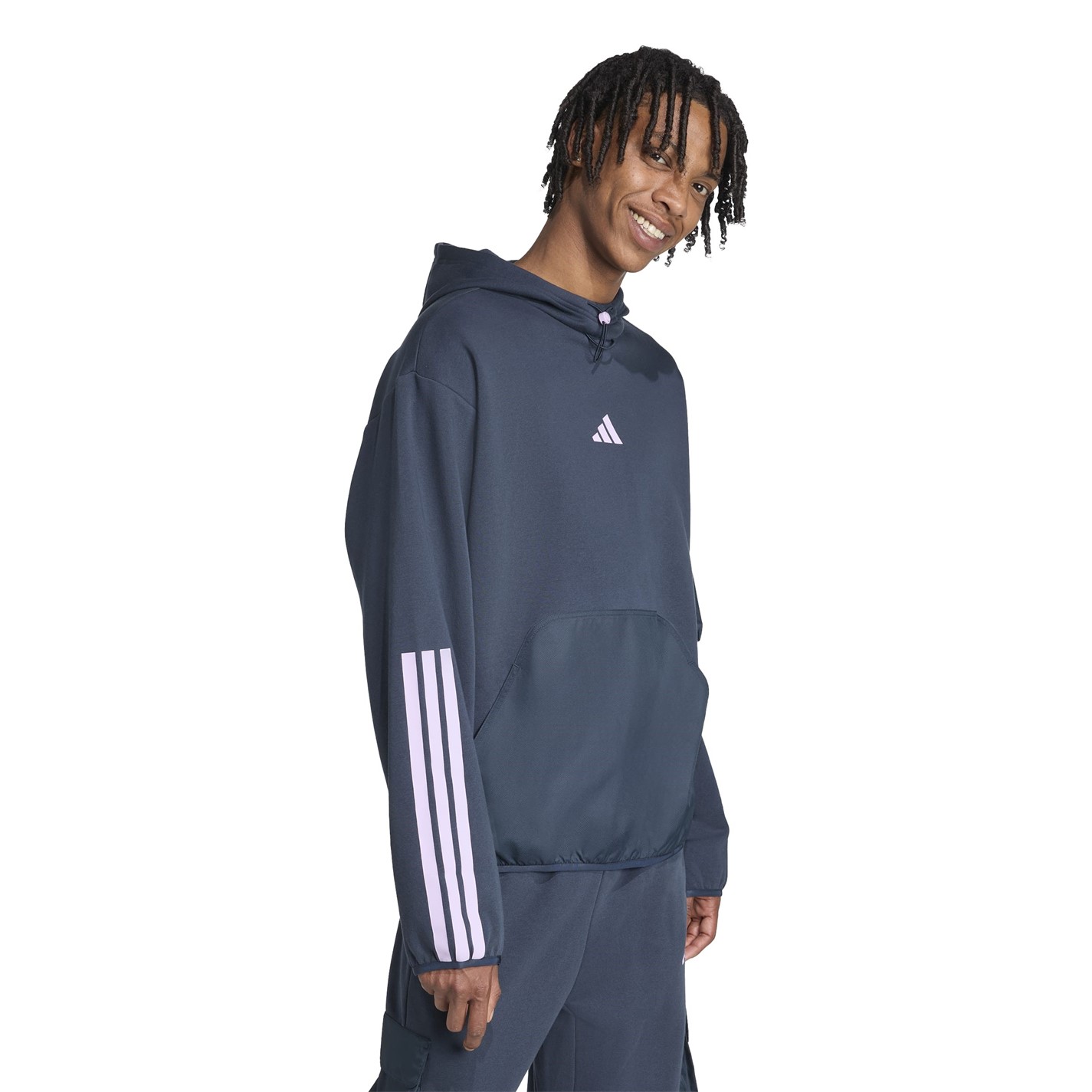 Mikina adidas Navy 6951476 Utility Hoodie Mens - 4