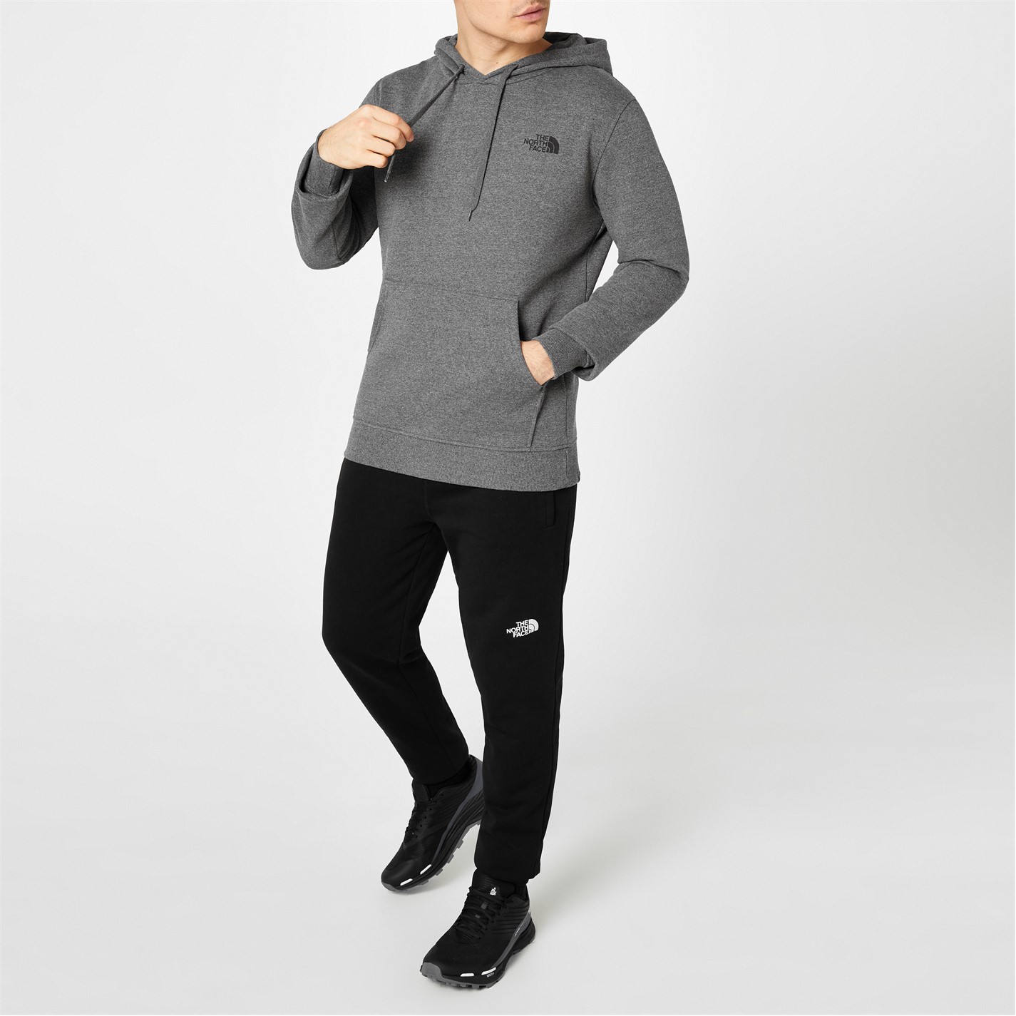 Mikina The North Face Grey DYY 9703778 Simple Dome Hoodie Mens - 2