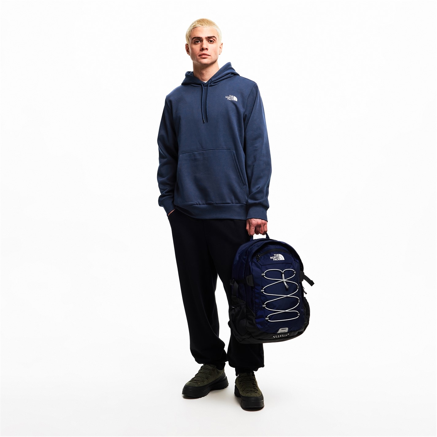 Mikina The North Face Summit Navy 6888818 Simple Dome Hoodie Mens - 5