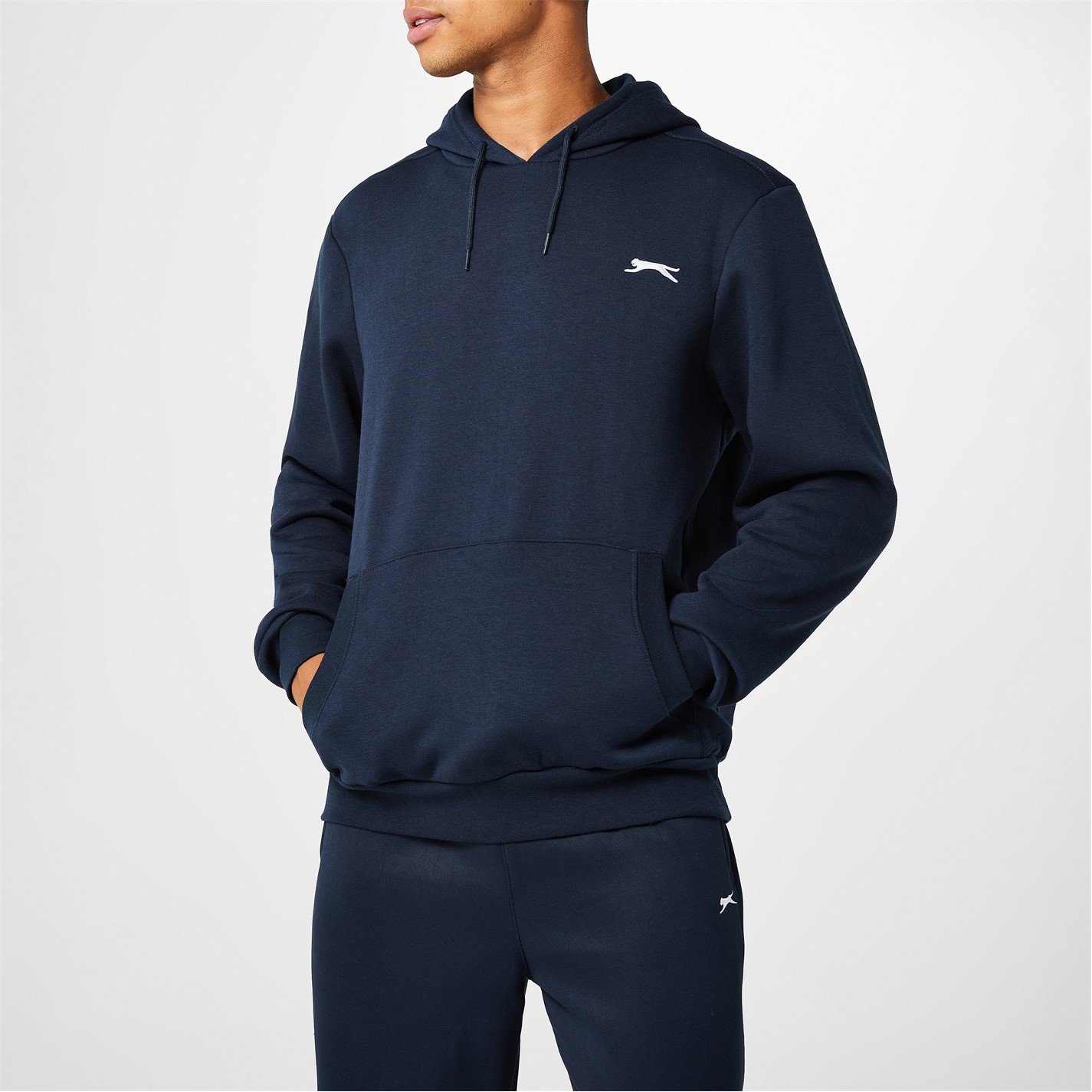 Slazenger Fleece Hoodie Mens - 4