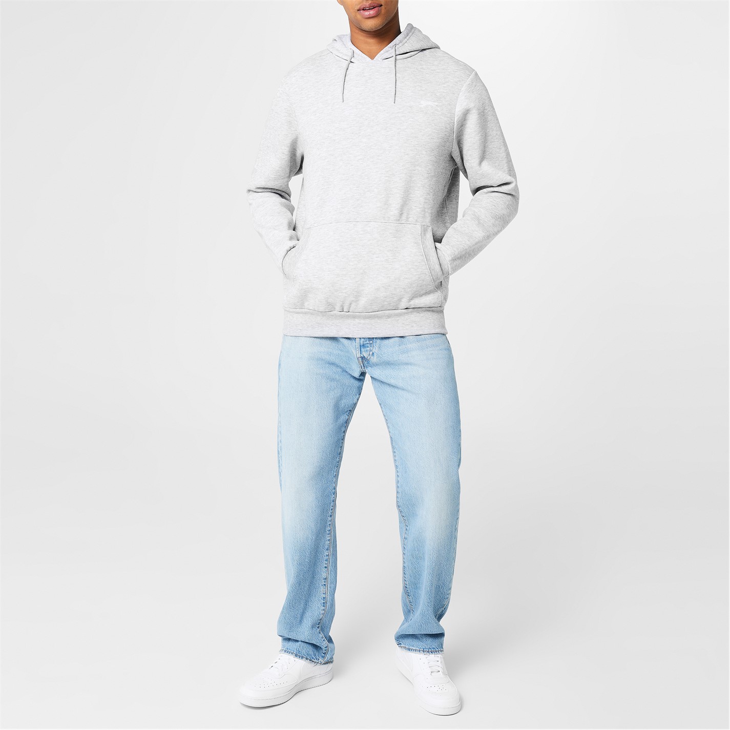 Slazenger Fleece Hoodie Mens - 2