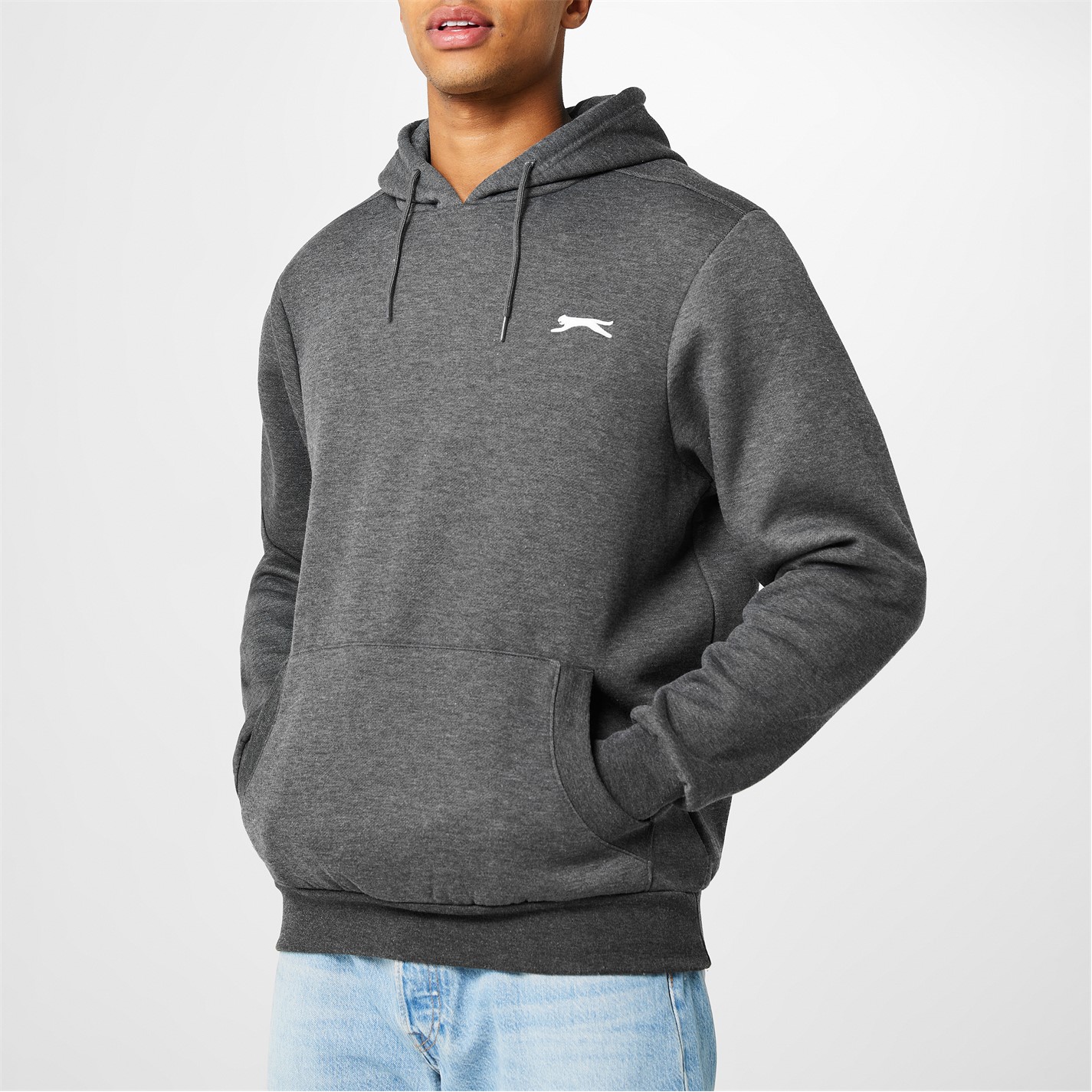Slazenger Fleece Hoodie Mens - 4