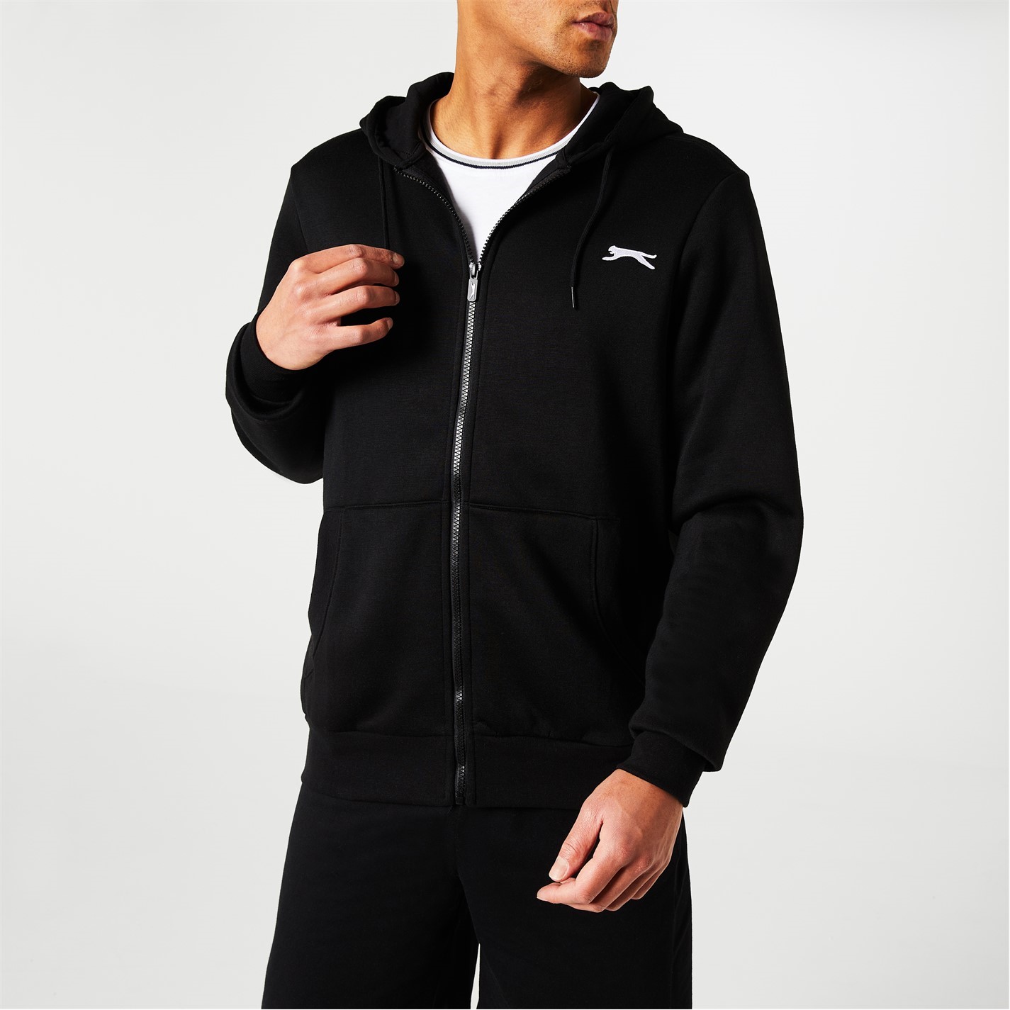 Slazenger Full Zip Hoodie Mens - 3