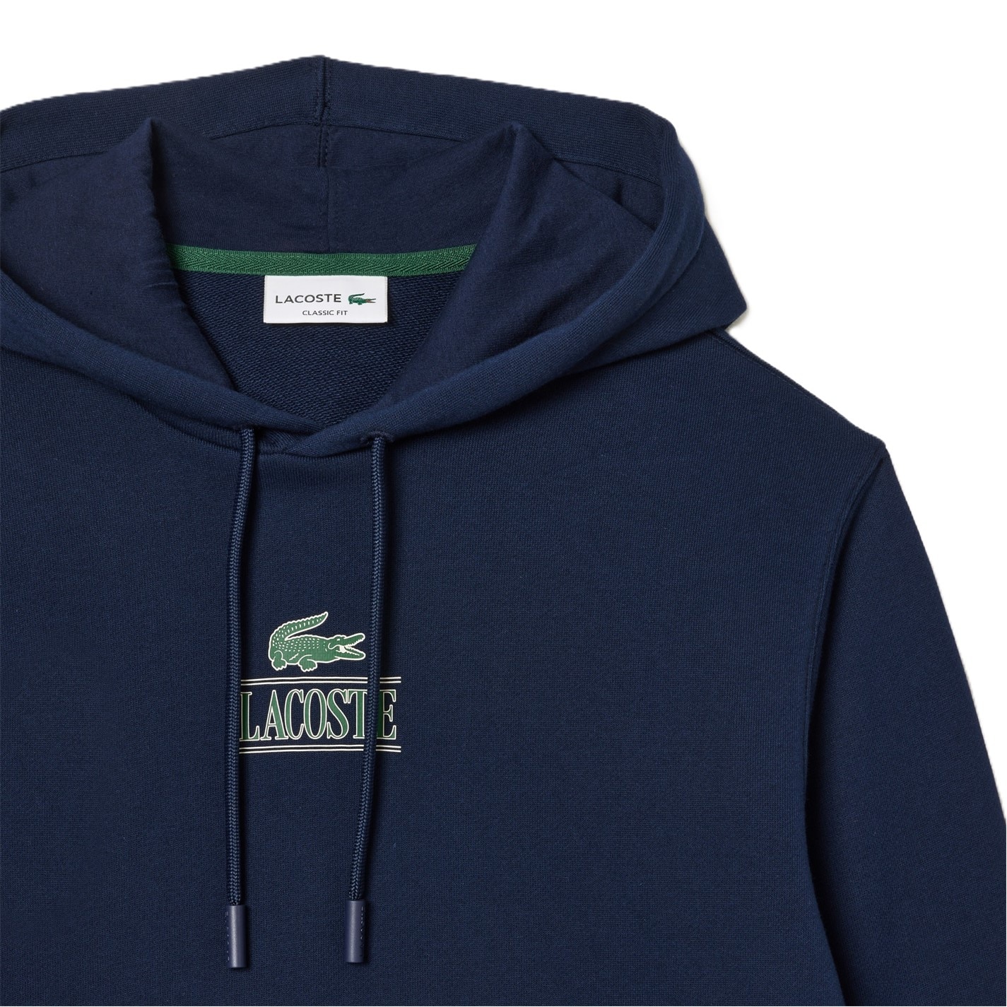 Mikina Lacoste Navy Blue 8950308 Logo Hoodie - 3