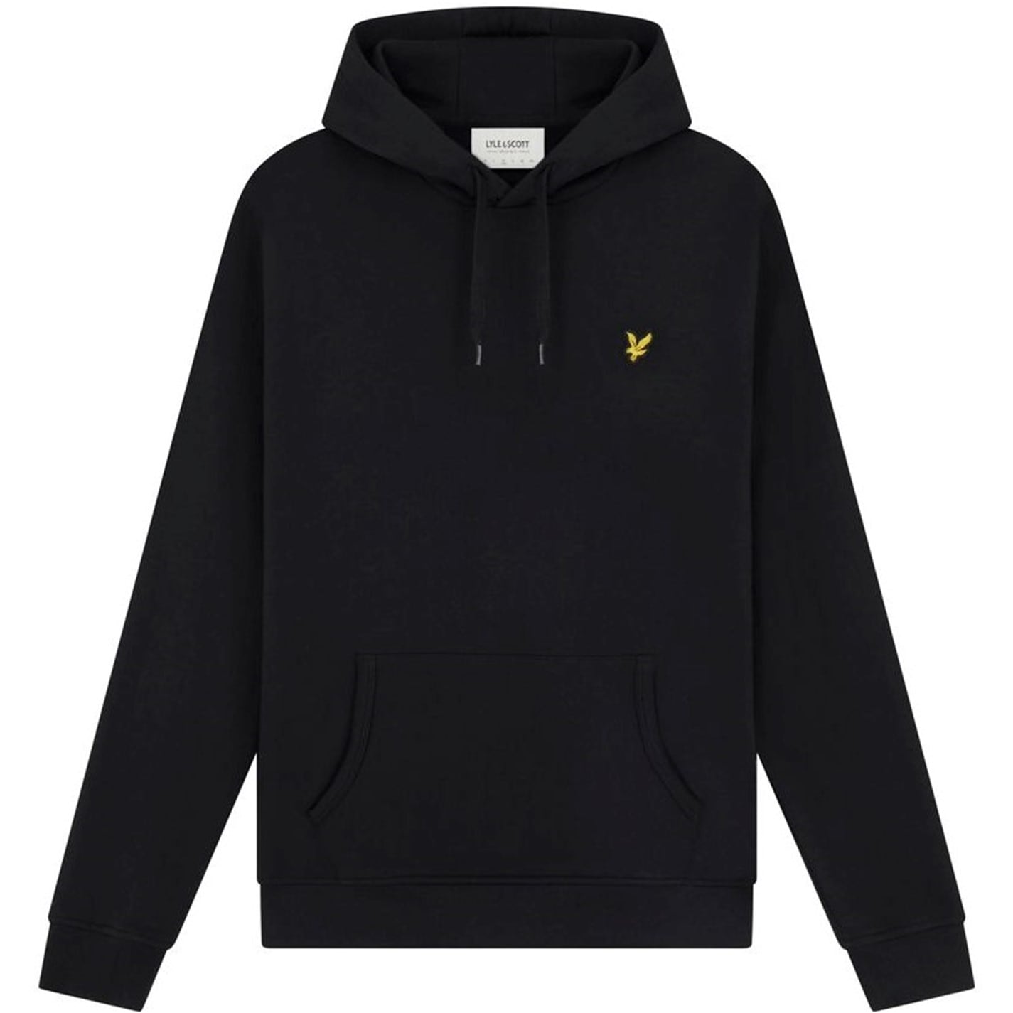 Mikina Lyle and Scott Jet Black Z865 8771395 Basic Logo Hoodie - 5