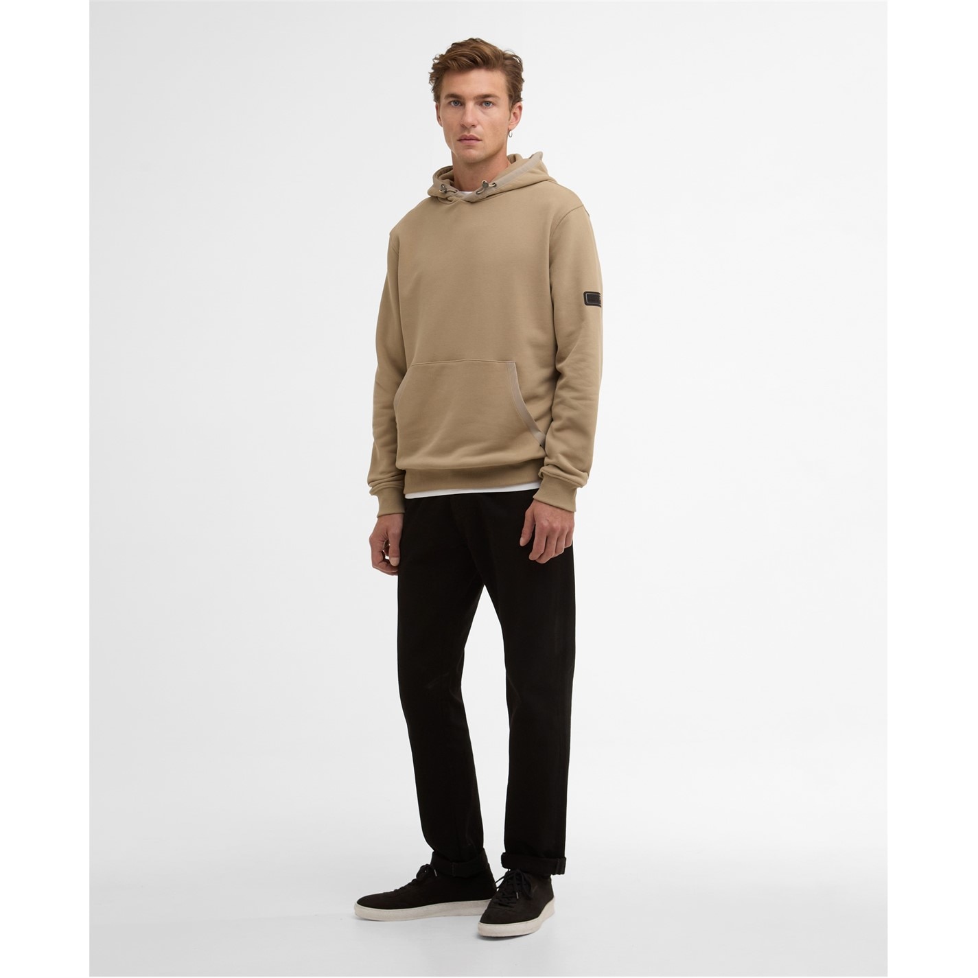 Mikina Barbour International Coriander SN14 407650 Mens Ethan Hoodie - 5