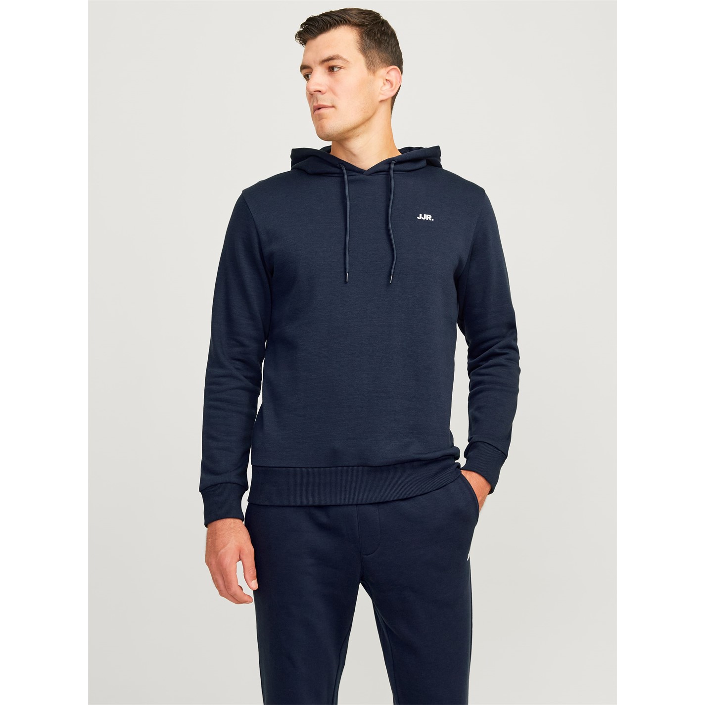 Mikina JJ Rebel Navy 2558133 Men's Logo Hoodie - 1
