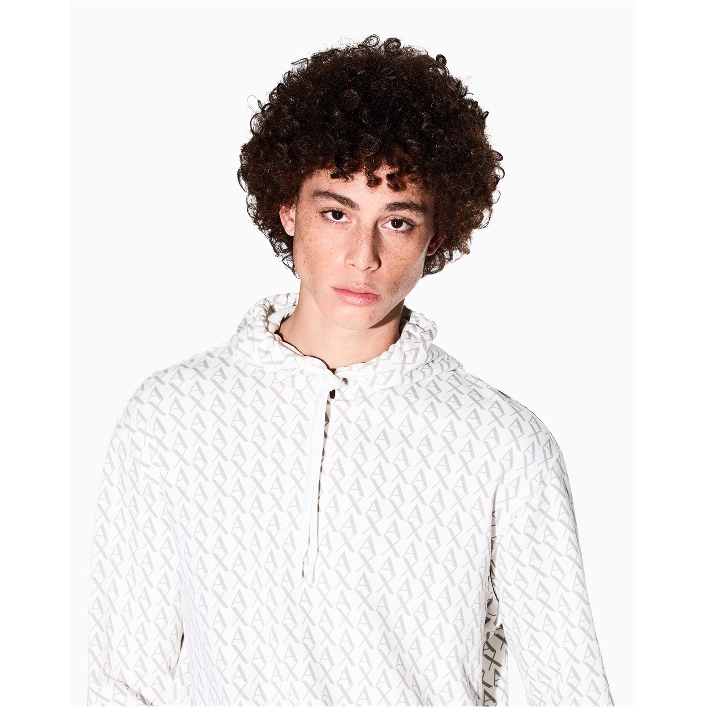 Mikina Armani Exchange Ash 450742 Logo Hoodie - 4