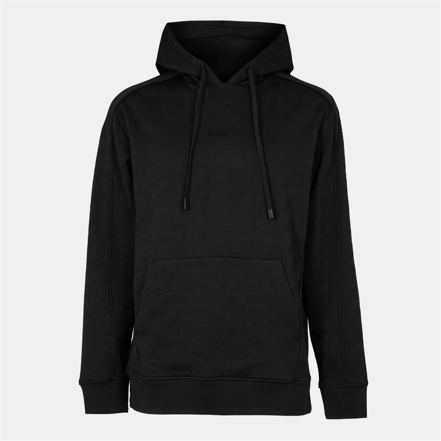 Mikina Boss Black 001 4134449 Men's Mirror Hoodie - 1