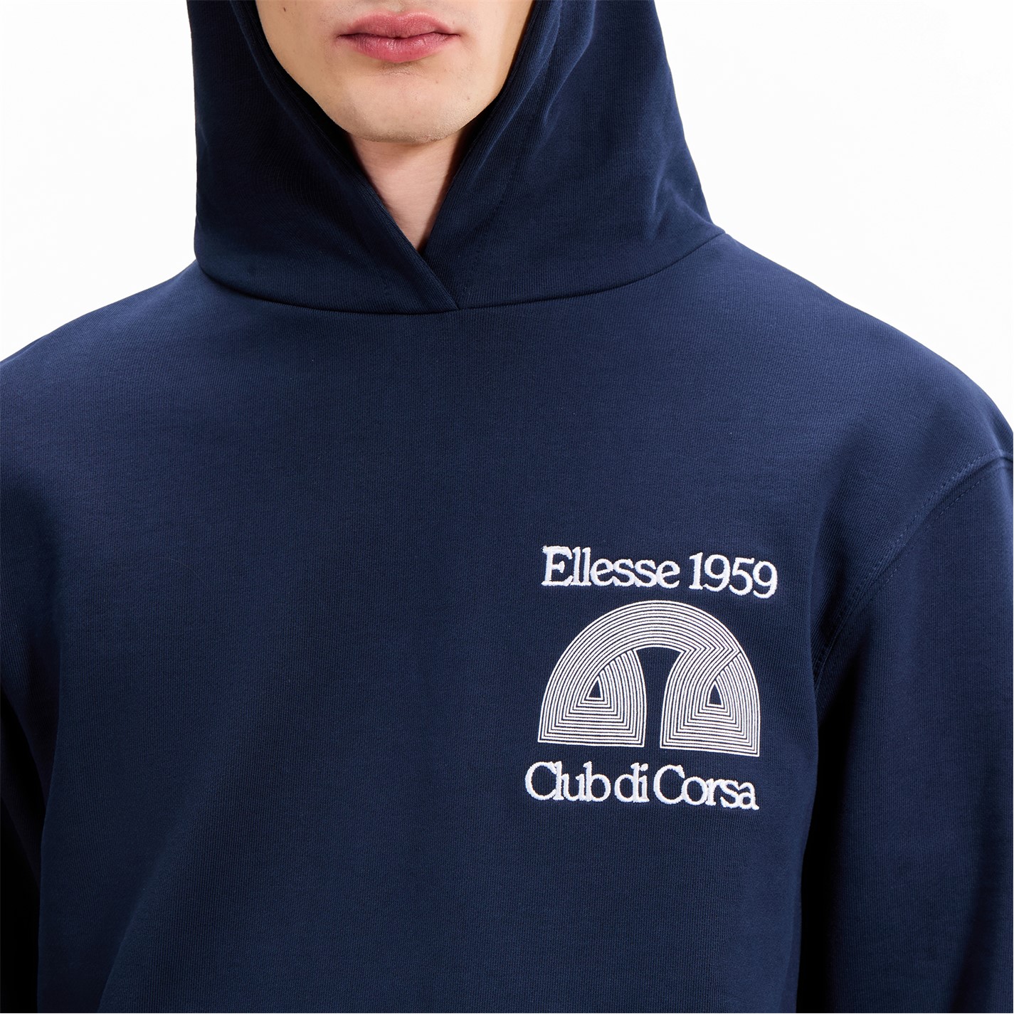 Mikina Ellesse Navy 1676554 Men's Overhead Hoodie - 4