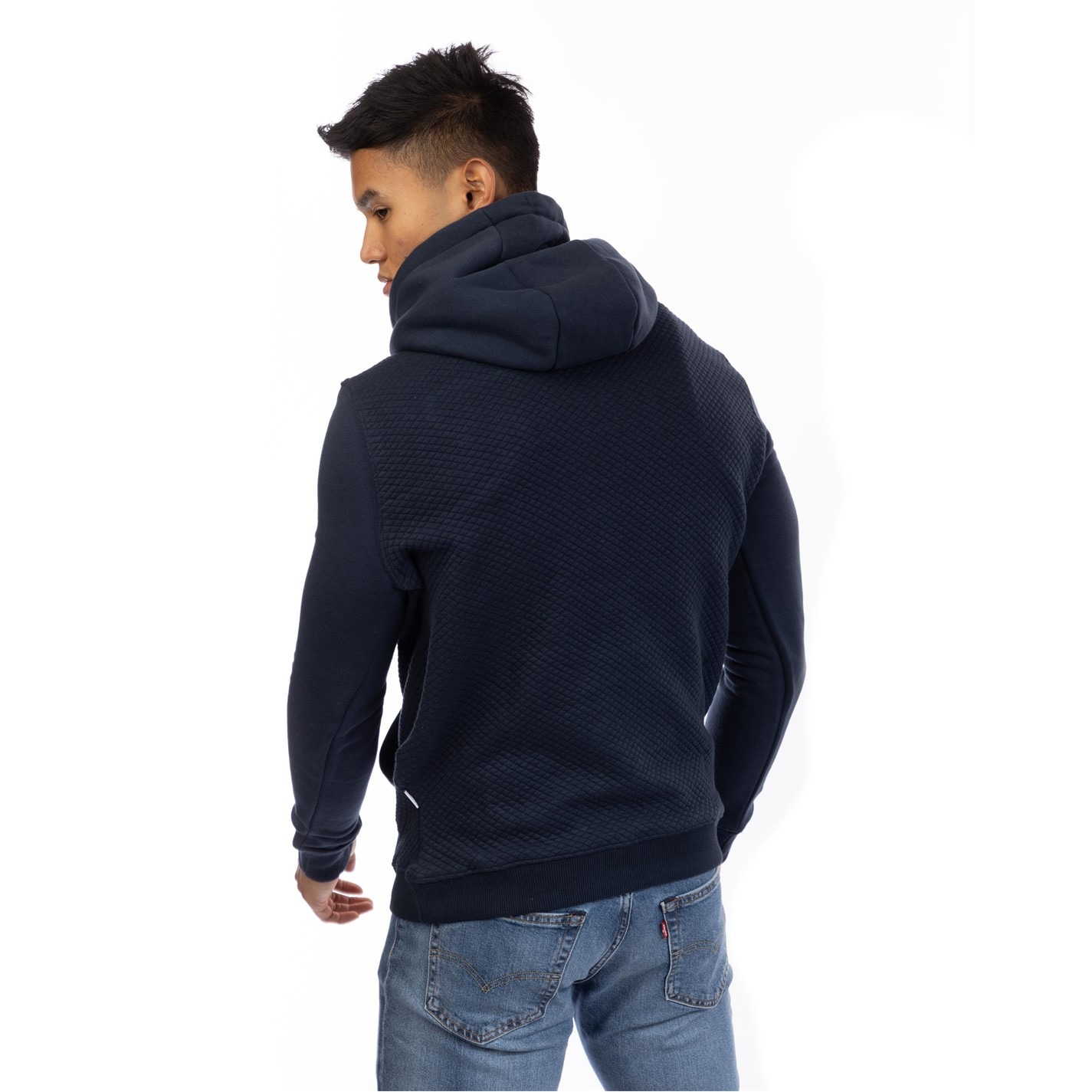 Mikina Peter Werth Dark Navy 9507729 Men's West Hampshire Pull Over Hoodie - 3