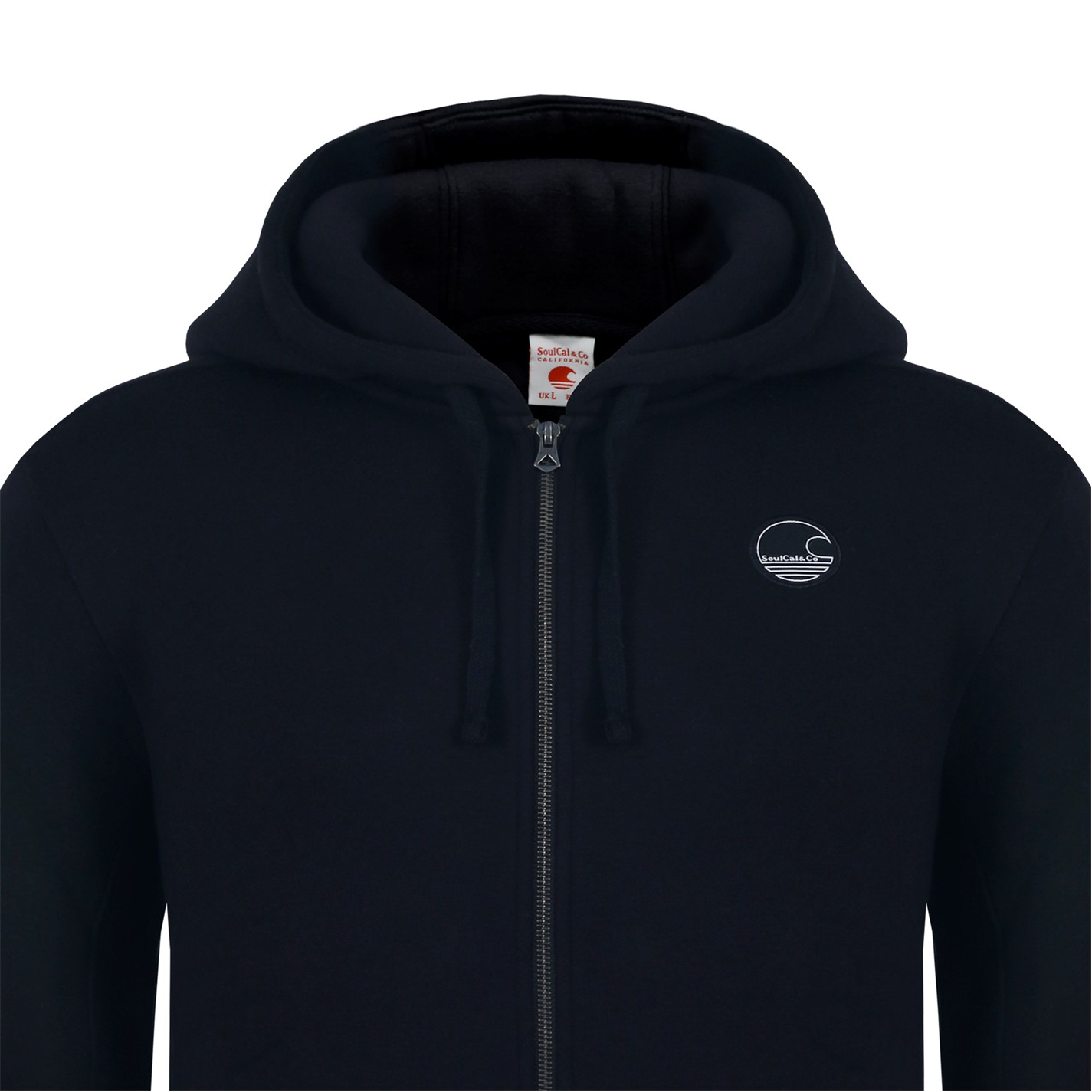 Mikina SoulCal Black 2357772 Signature Zip Hoodie Mens - 4