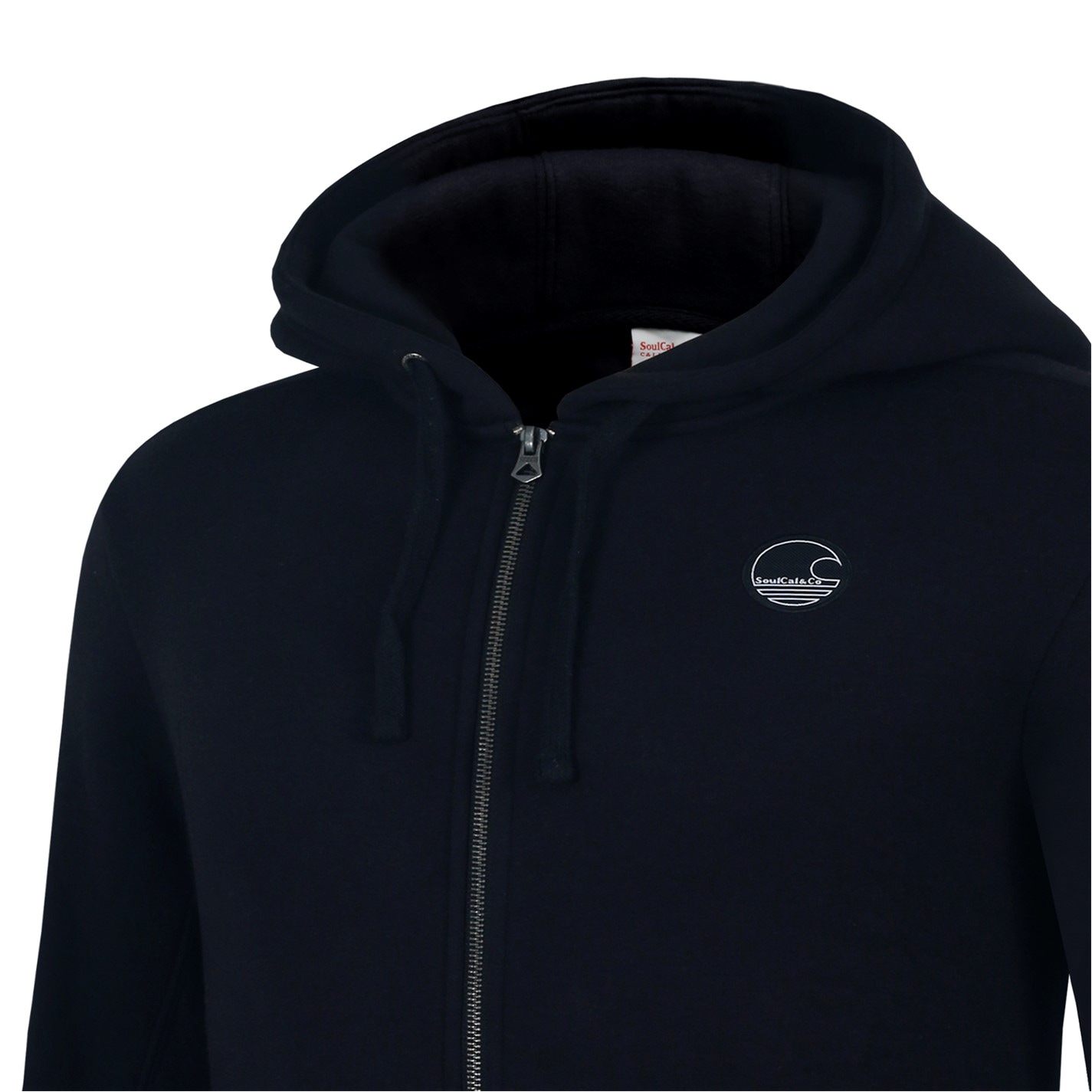 Mikina SoulCal Black 2357772 Signature Zip Hoodie Mens - 5