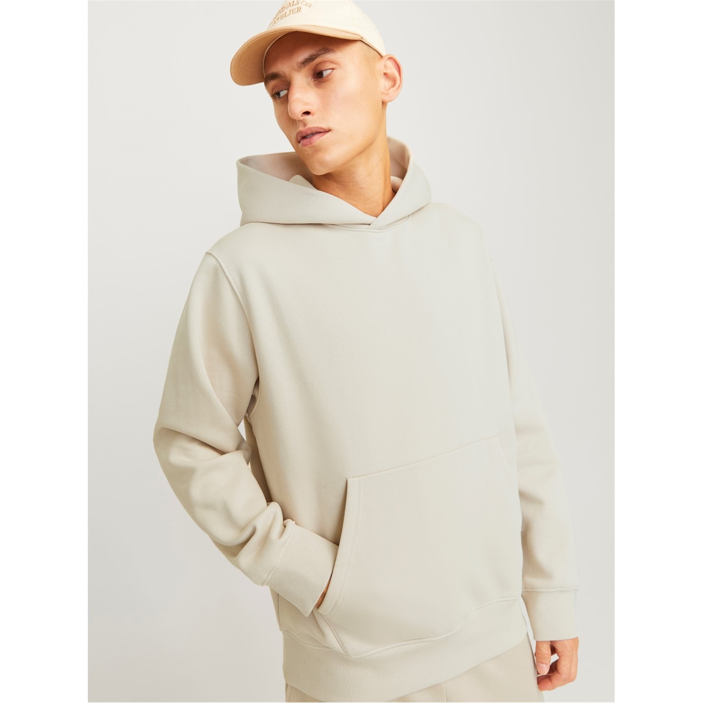 Mikina Jack and Jones Moonbeam 4407204 Urban Edge 400 GSM Hoodie Mens - 1