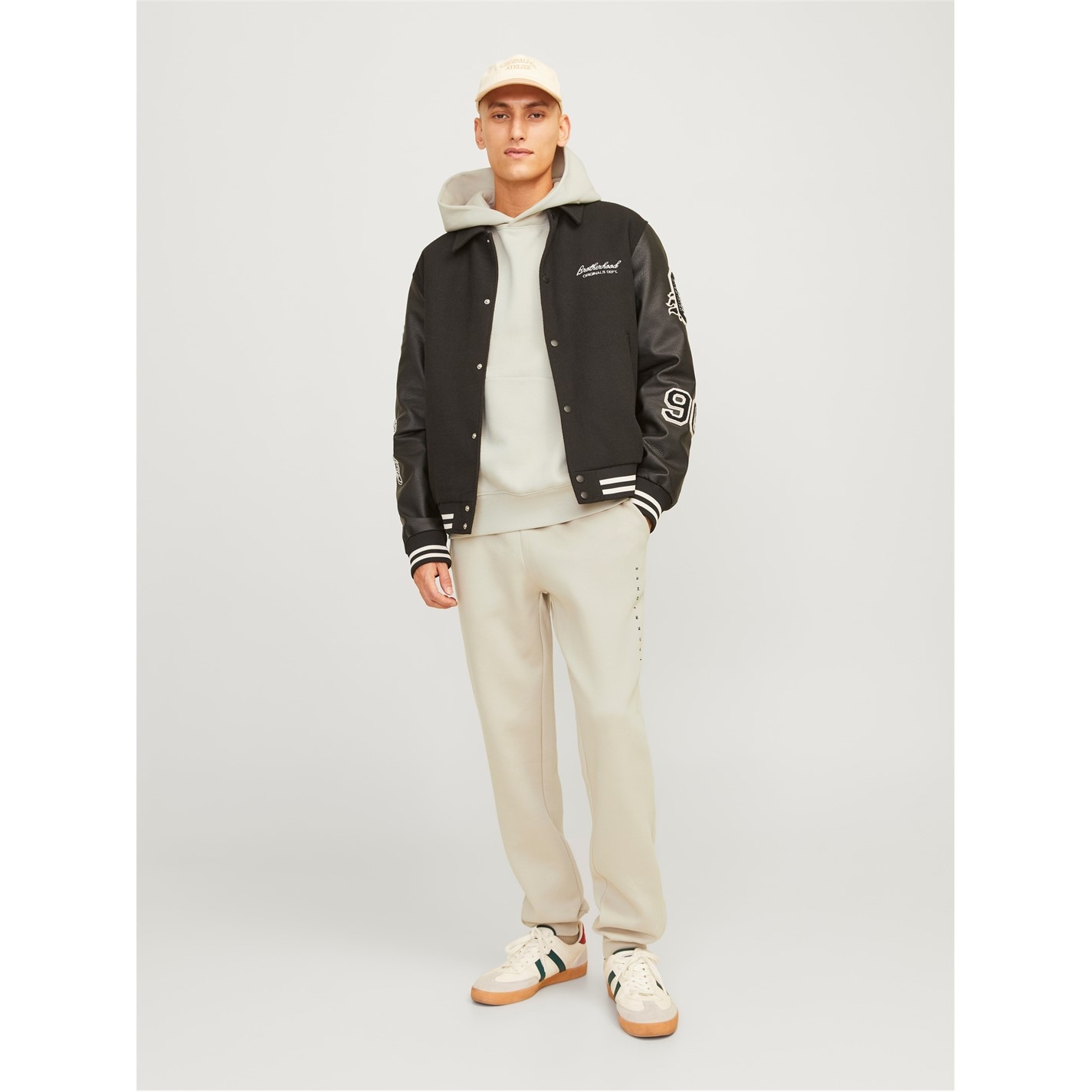 Mikina Jack and Jones Moonbeam 4407204 Urban Edge 400 GSM Hoodie Mens - 6