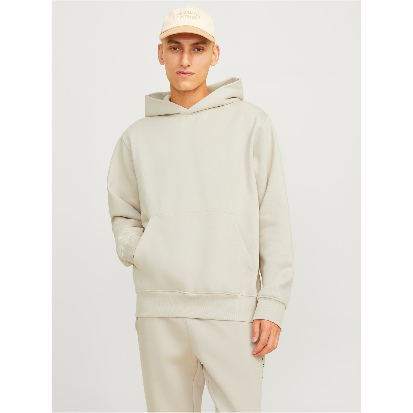 Mikina Jack and Jones Moonbeam 4407204 Urban Edge 400 GSM Hoodie Mens - 7