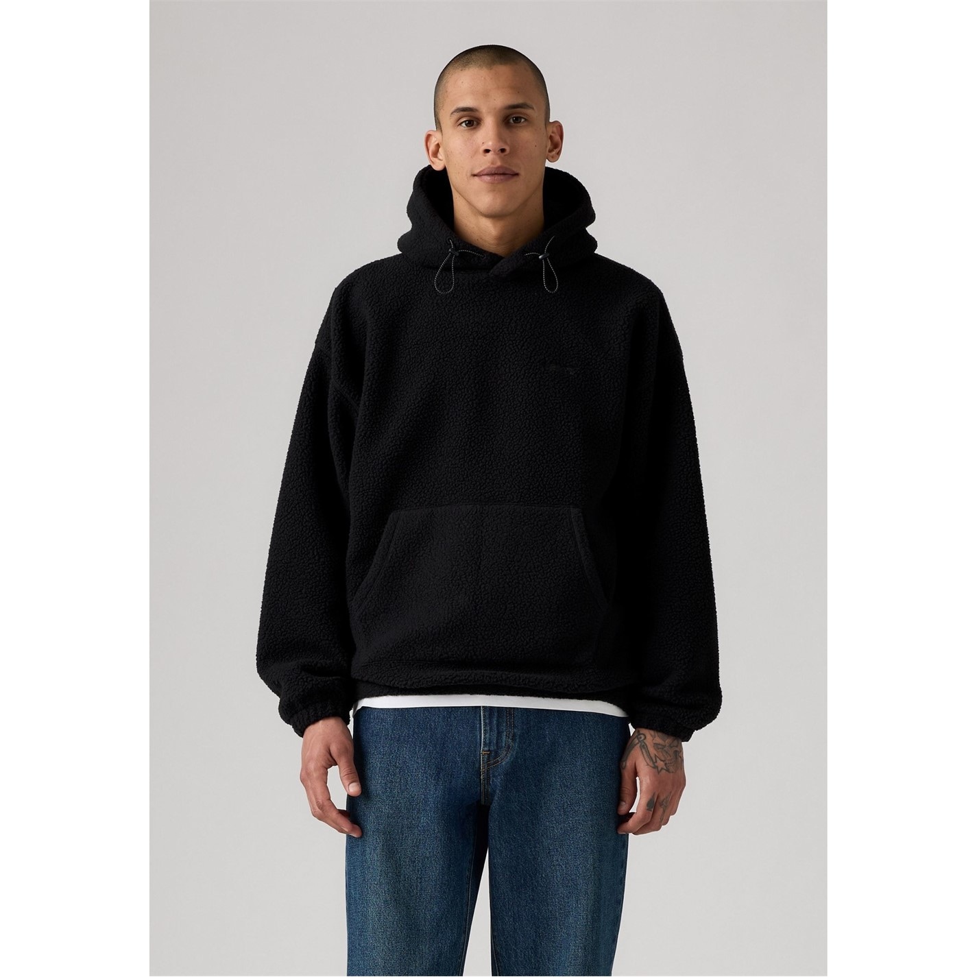 Mikina Levis Black 1998273 Men's Cosy Up Pull Over Hoodie - 2