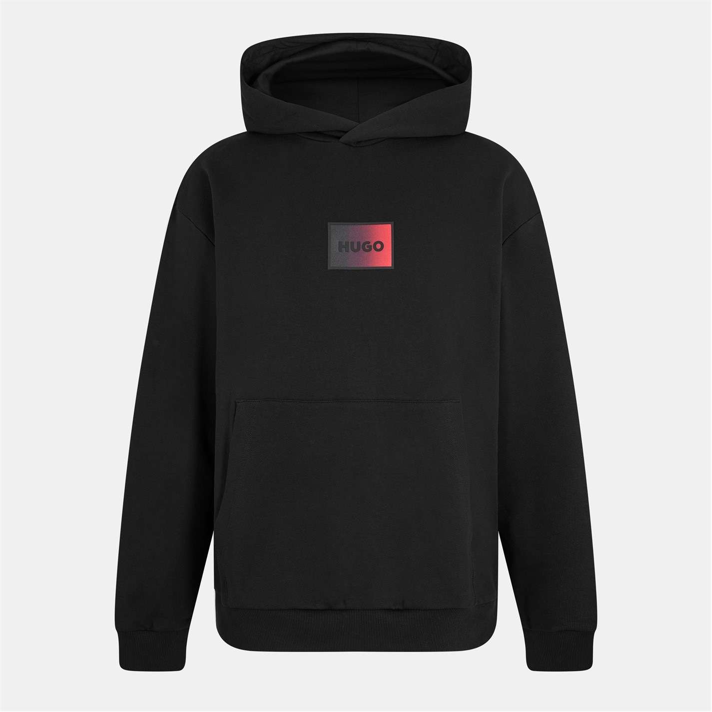 Mikina Hugo Black 001 9431169 Mens Danohood Pullover Hoodie - 1
