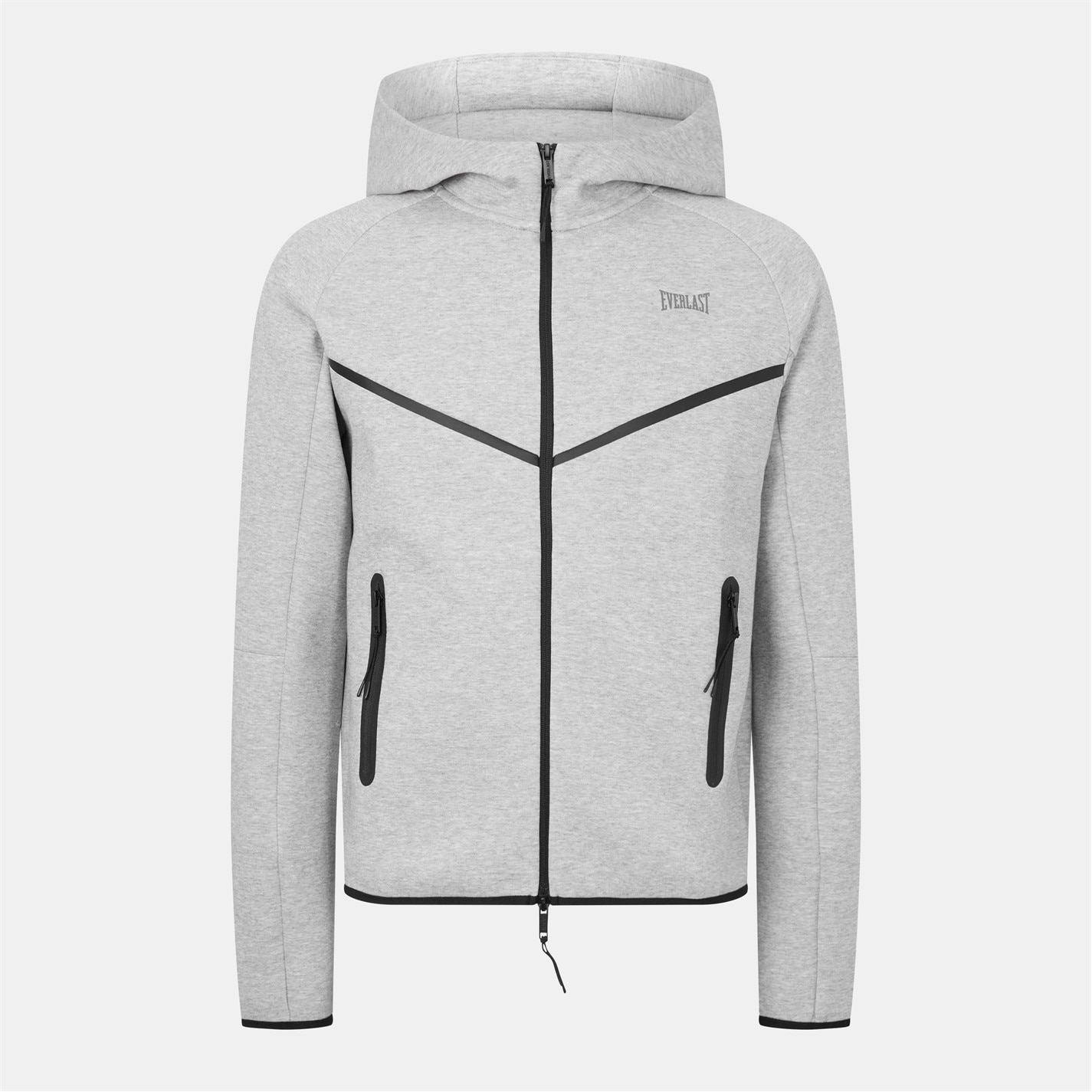 Mikina Everlast Grey Marl 1246982 Elite Hood Mens - 1
