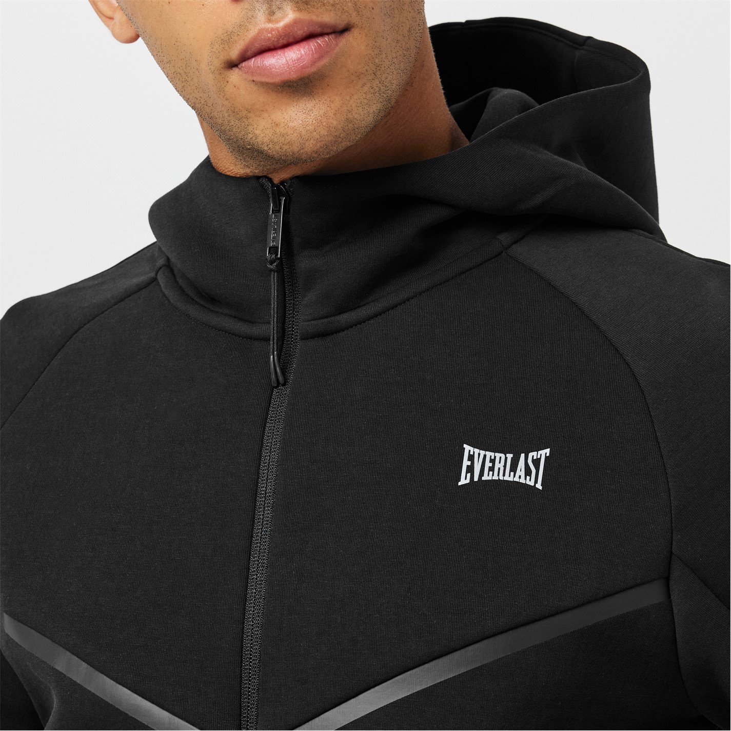 Mikina Everlast Black 5695418 Elite Hood Mens - 5