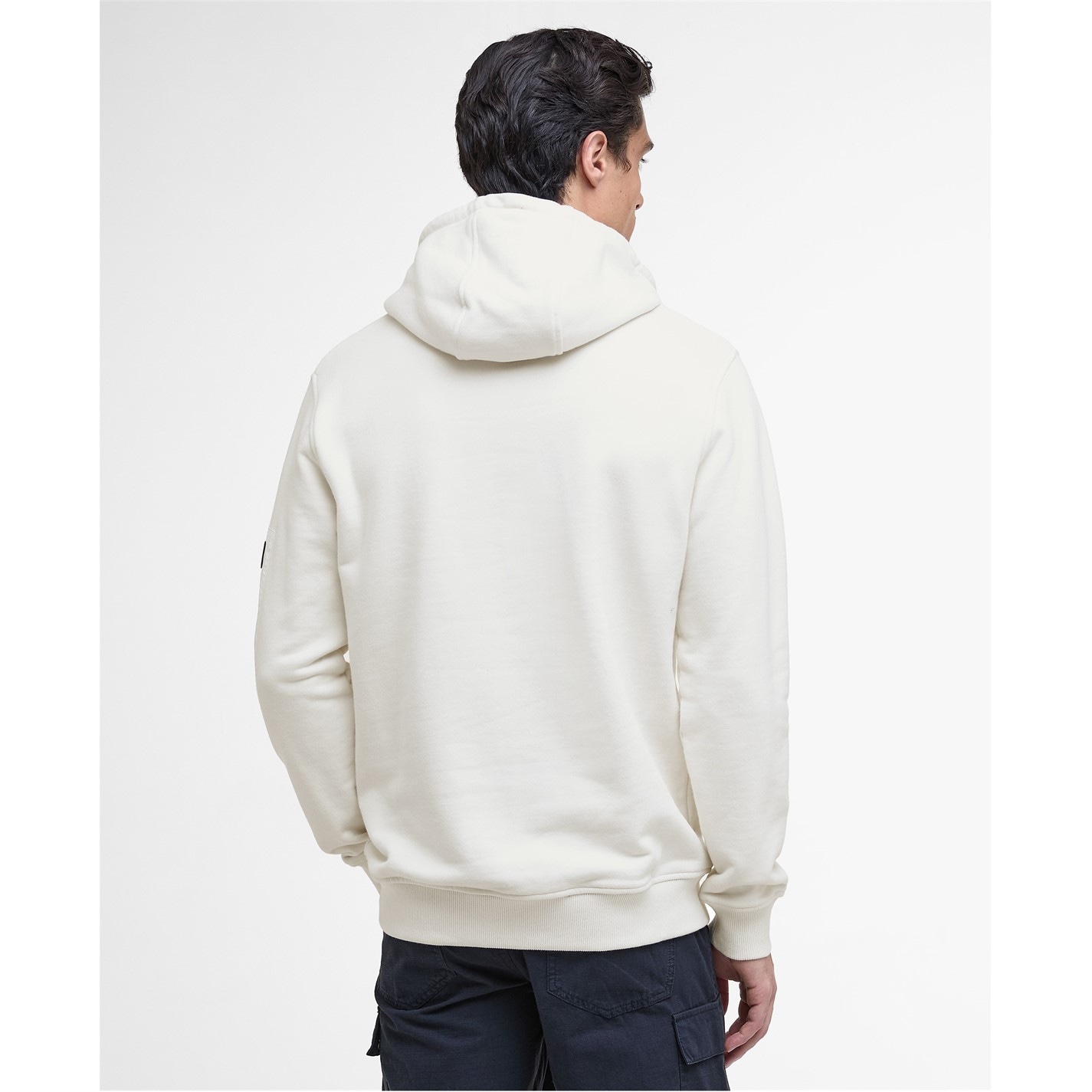 Mikina Barbour International Whispr Wht WH32 2551574 Ewan Hoodie - 3