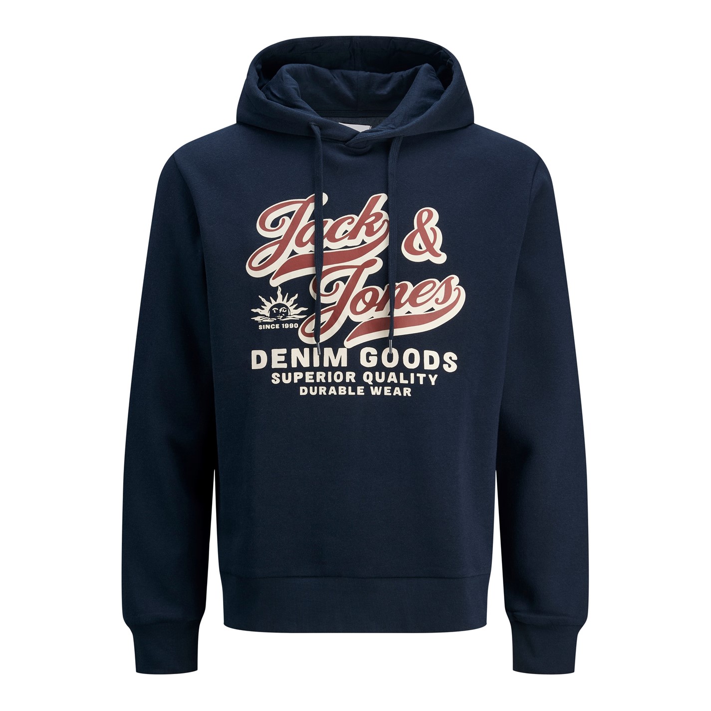 Mikina Jack and Jones Sky Captain 1158539 Colour Logo Hoodie Mens - 7