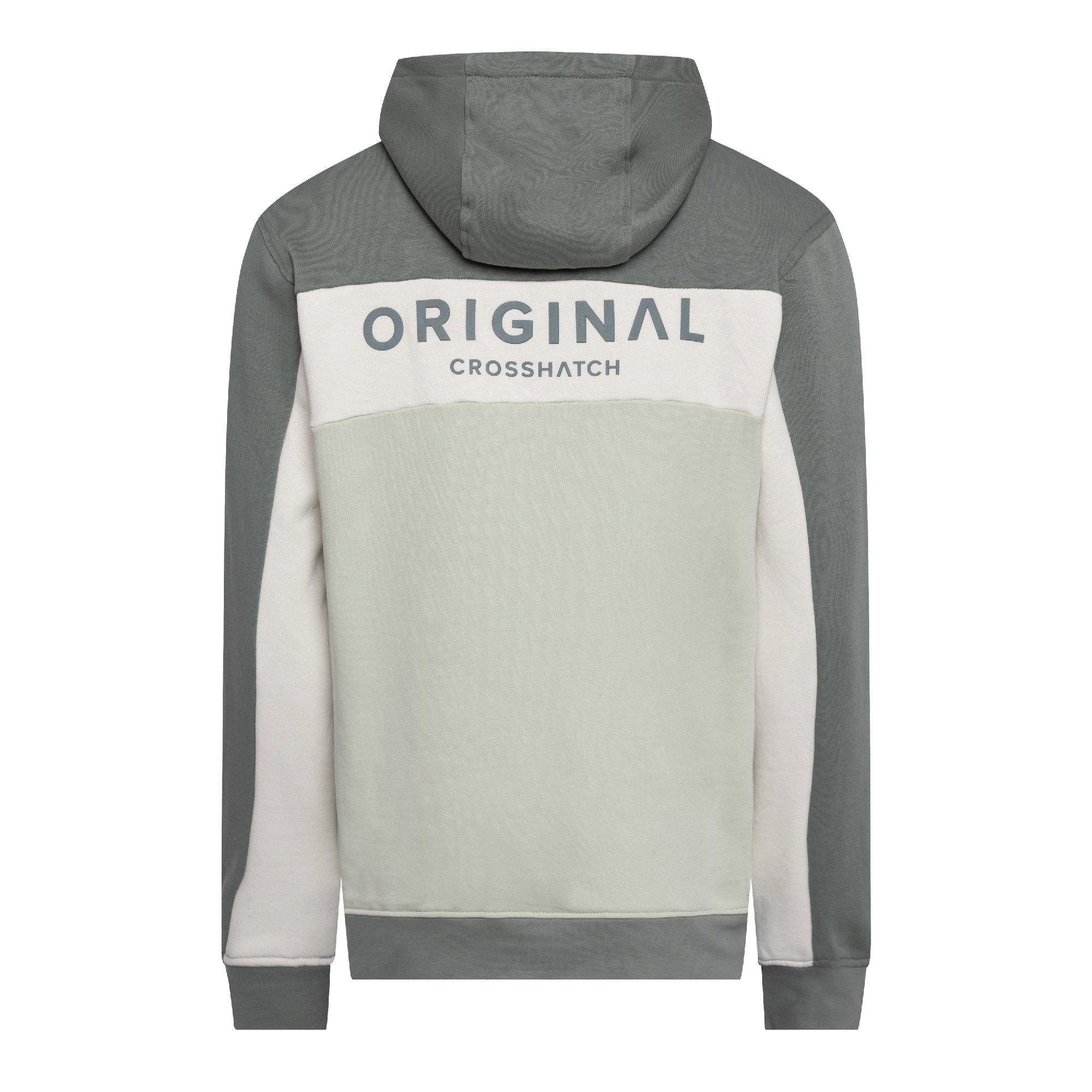Mikina Crosshatch LIGHT OLIVE 6106967 CH Castlebay Hoodie Sn64 - 1