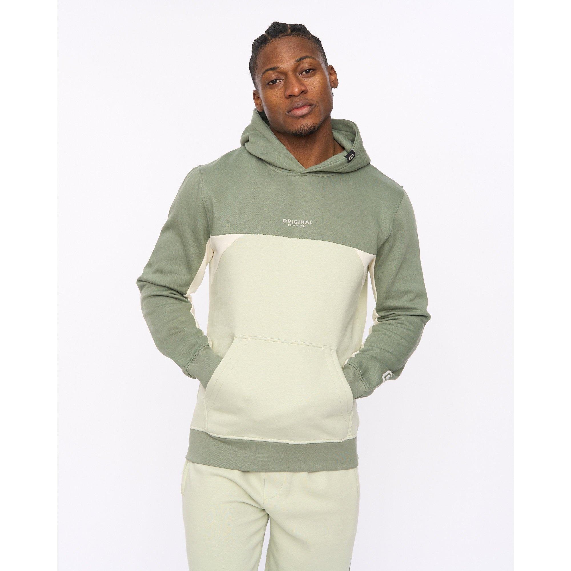 Mikina Crosshatch LIGHT OLIVE 6106967 CH Castlebay Hoodie Sn64 - 2
