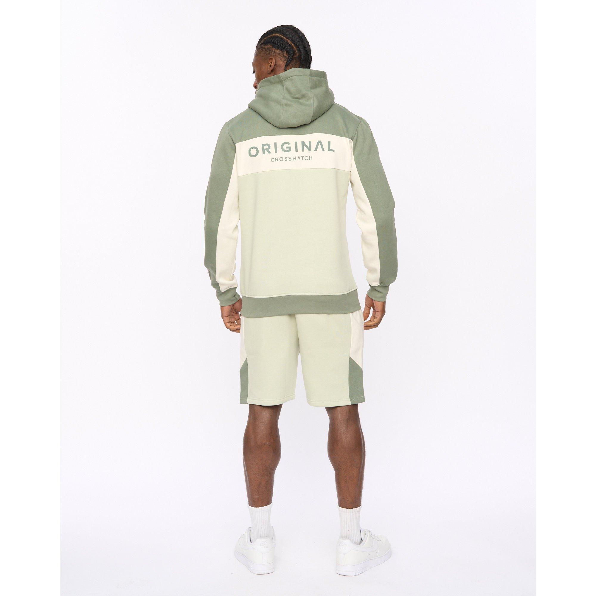 Mikina Crosshatch LIGHT OLIVE 6106967 CH Castlebay Hoodie Sn64 - 3
